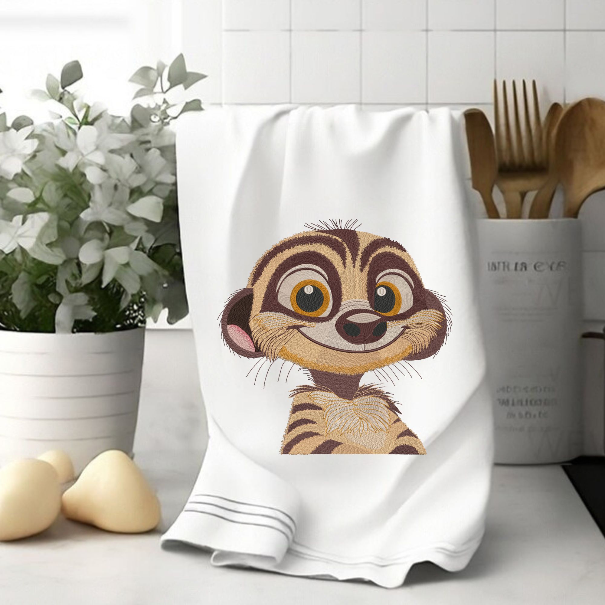 Funny Smiling Meerkat Cute Baby Animals-4