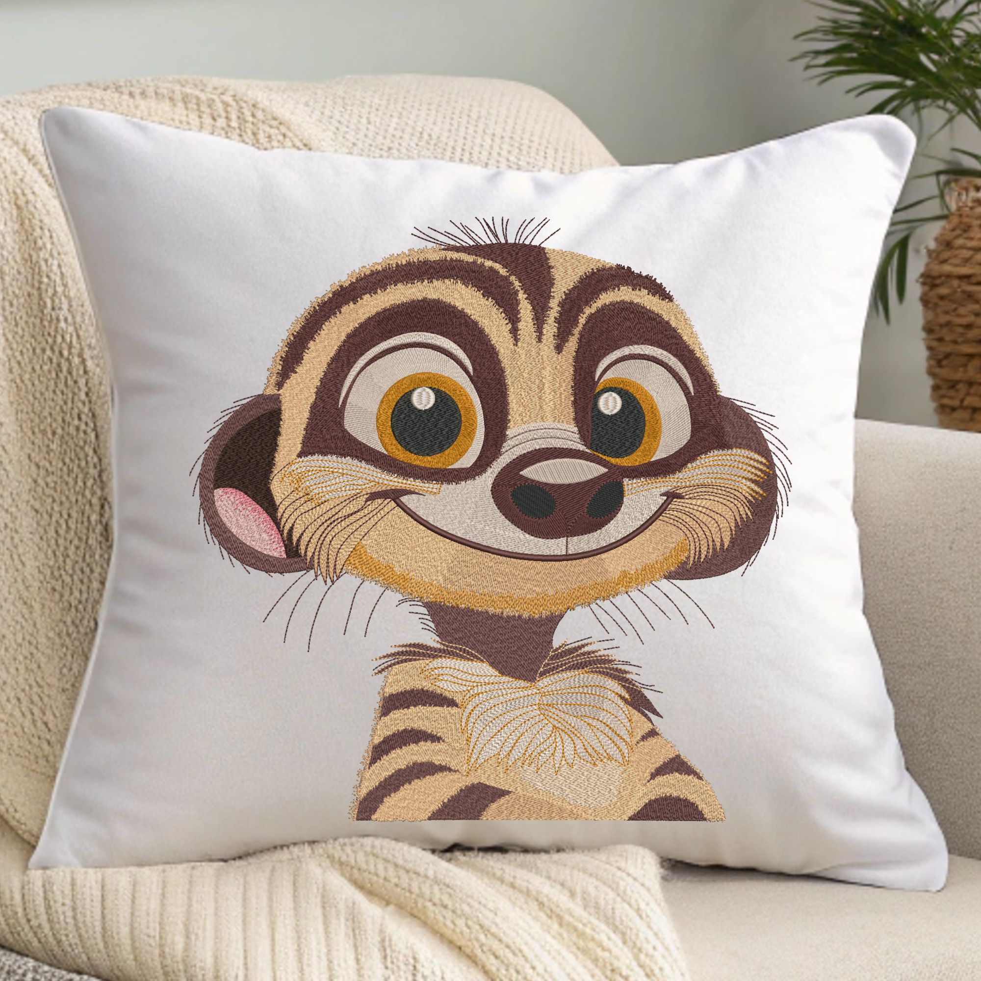 Funny Smiling Meerkat Cute Baby Animals-7