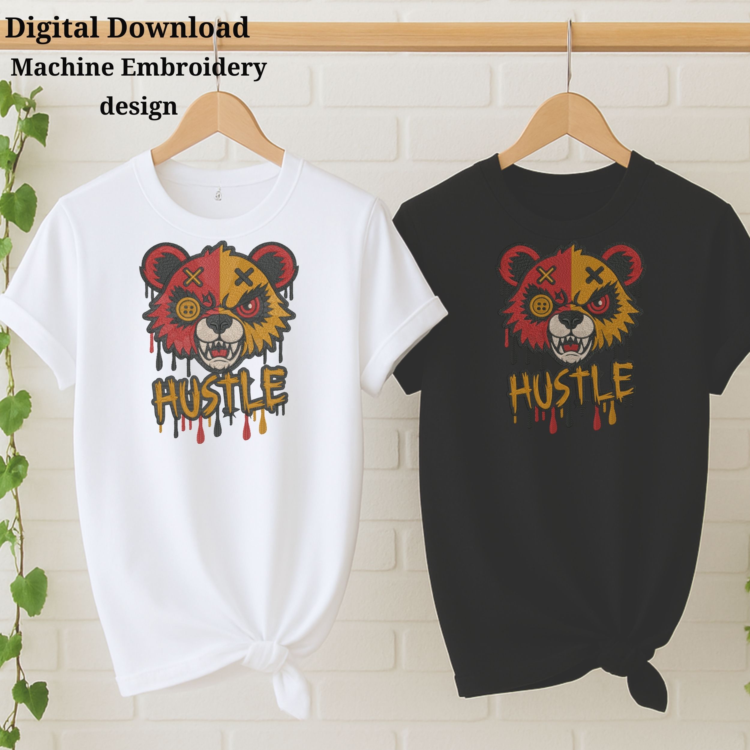 Grumpy Bear Halloween Horror Urban Style-10