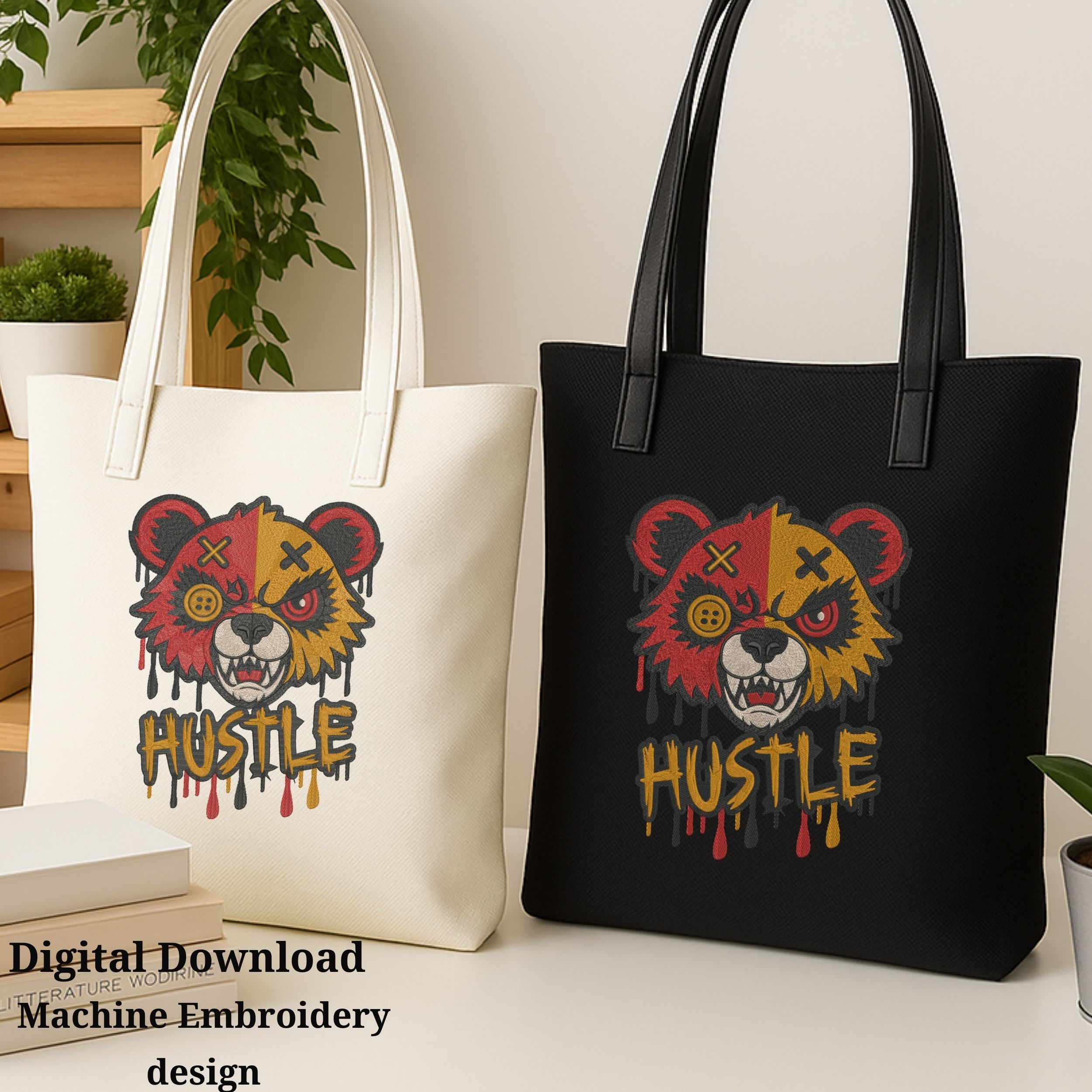 Grumpy Bear Halloween Horror Urban Style-11