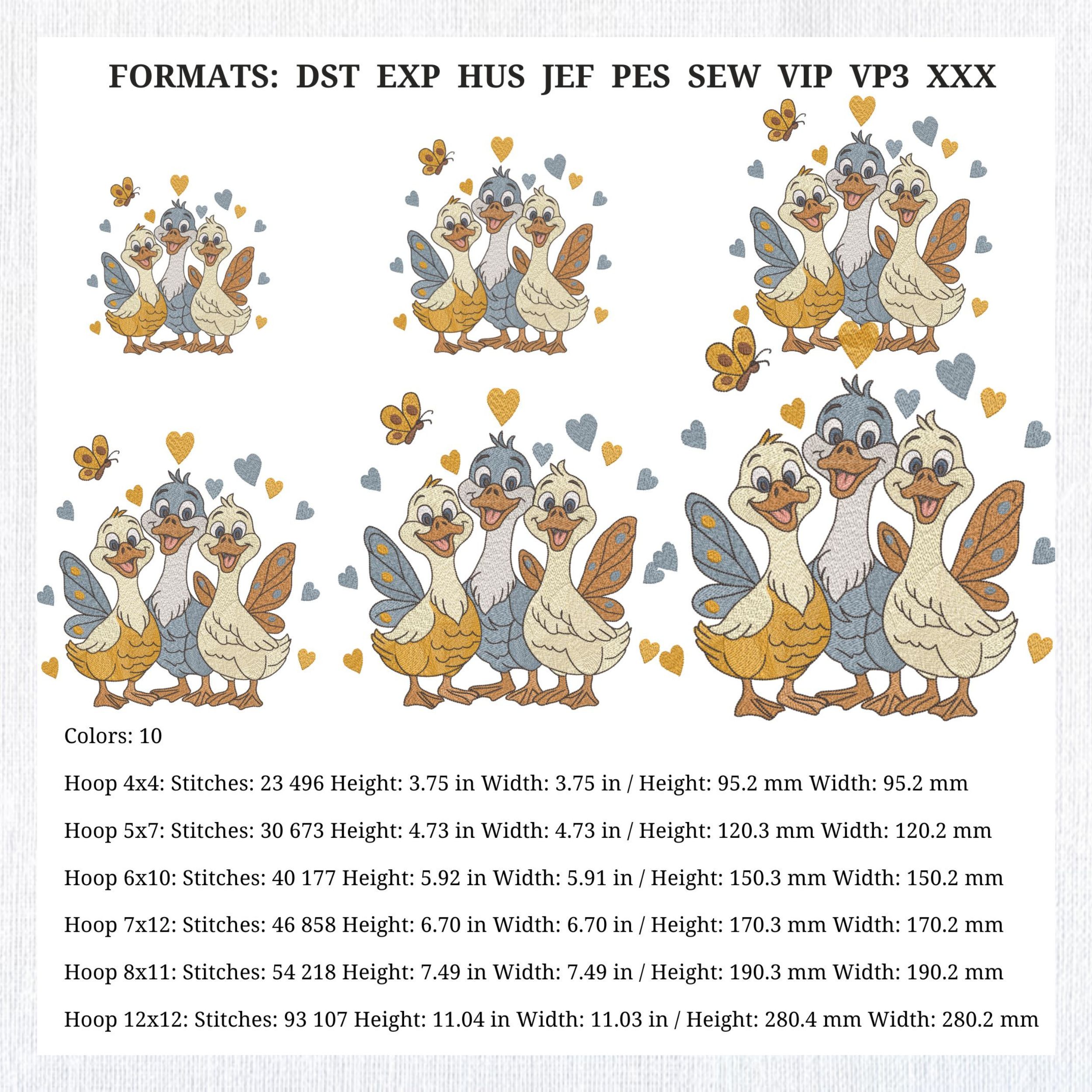 Cats Mice Geese Animals Cartoon Style-9