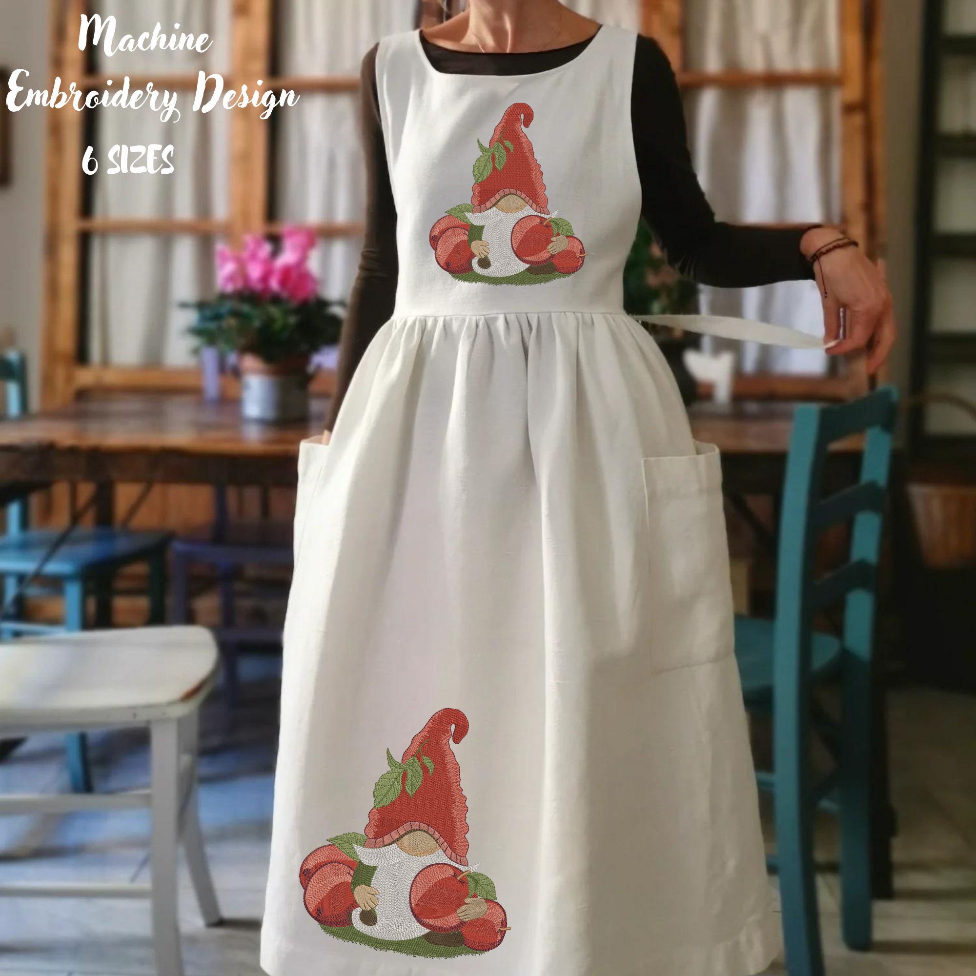Cute Summer Apple Gnome-6