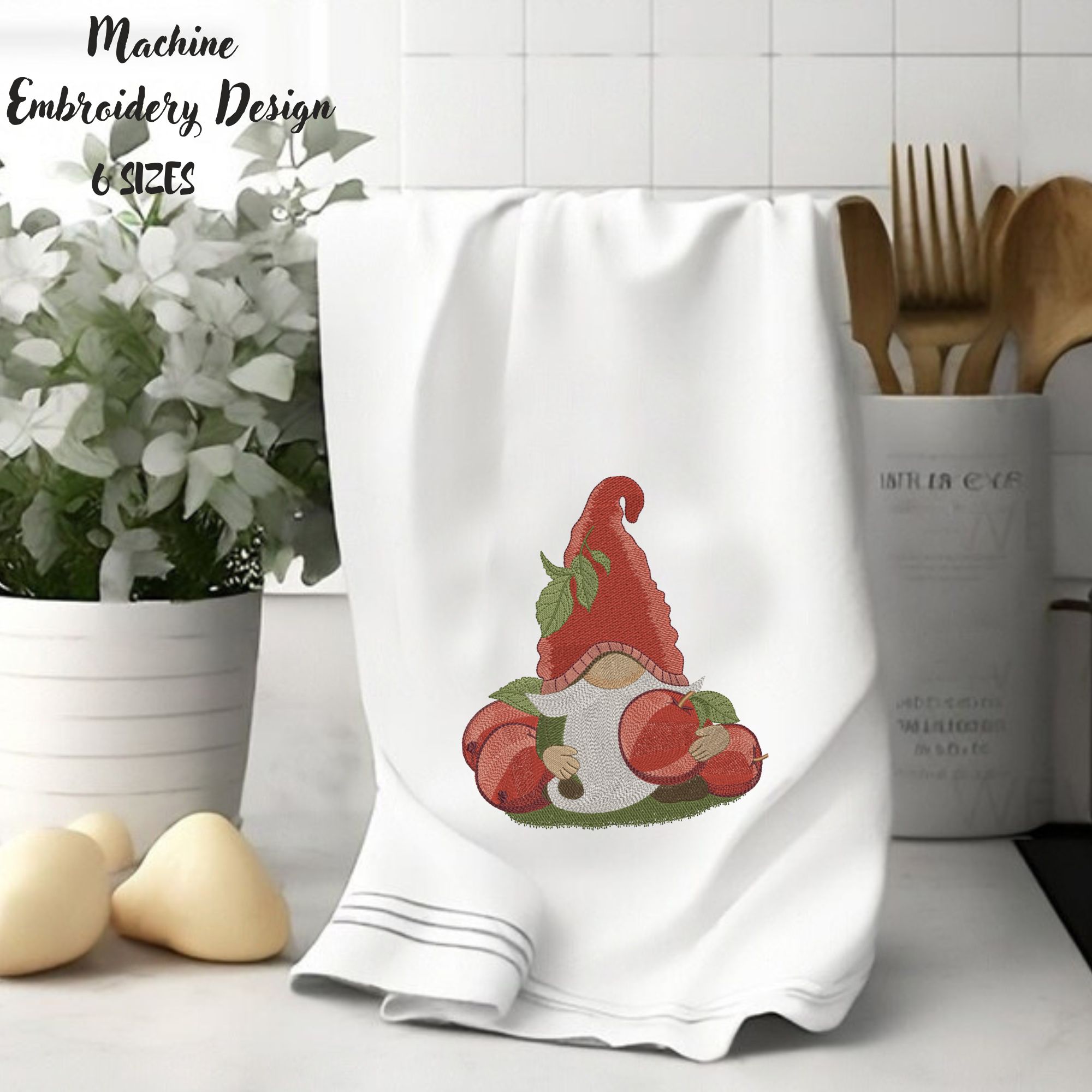 Cute Summer Apple Gnome-7