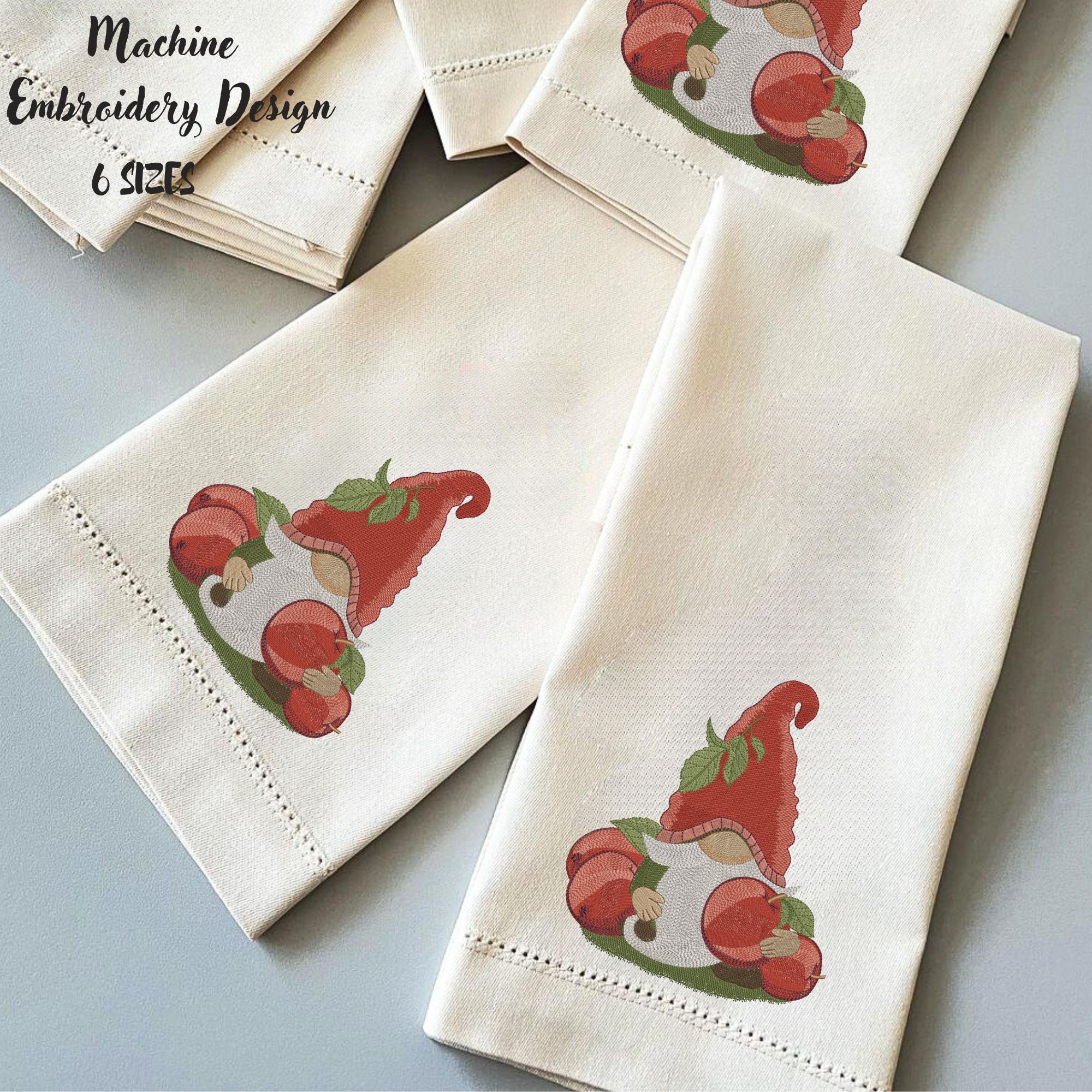 Cute Summer Apple Gnome-8