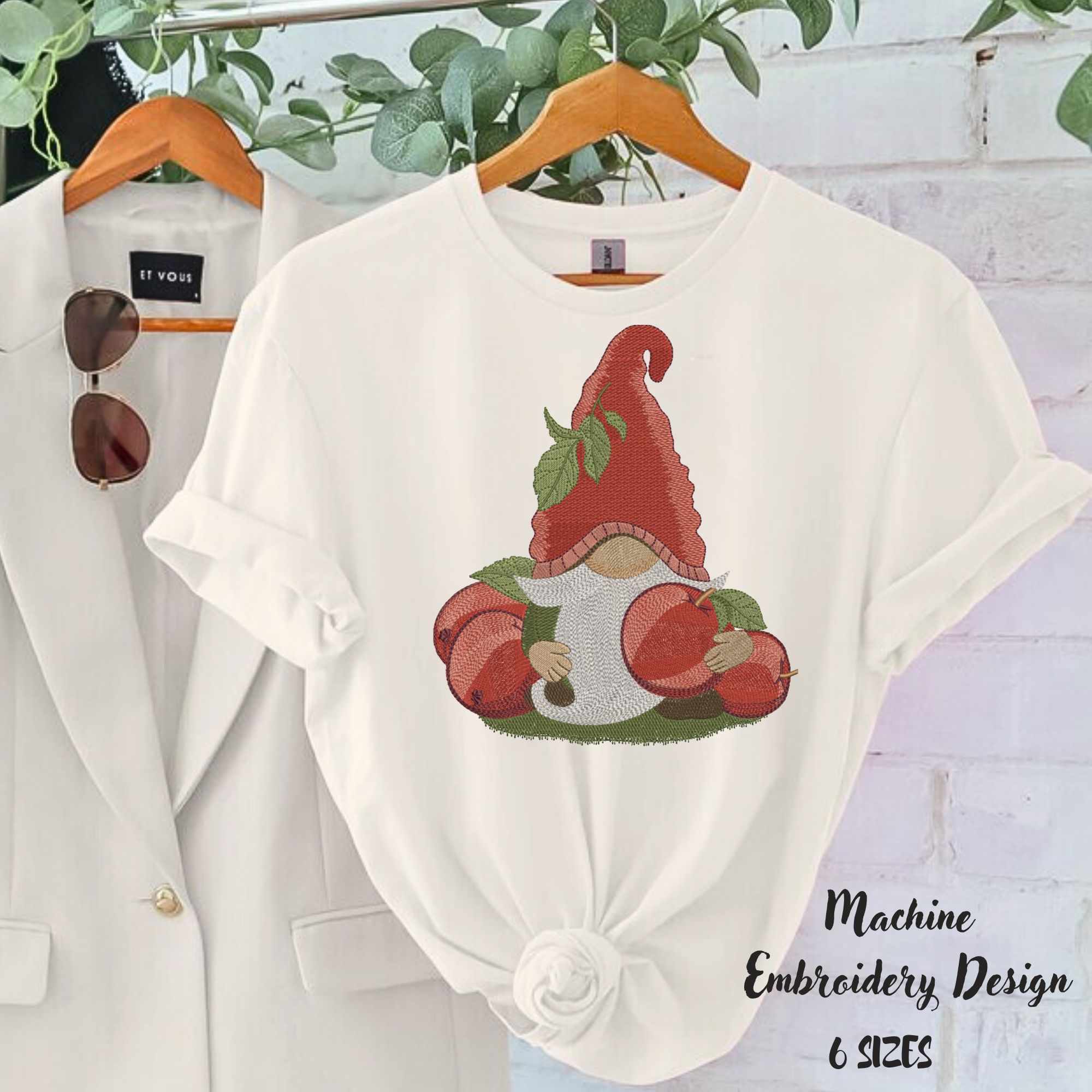 Cute Summer Apple Gnome-9