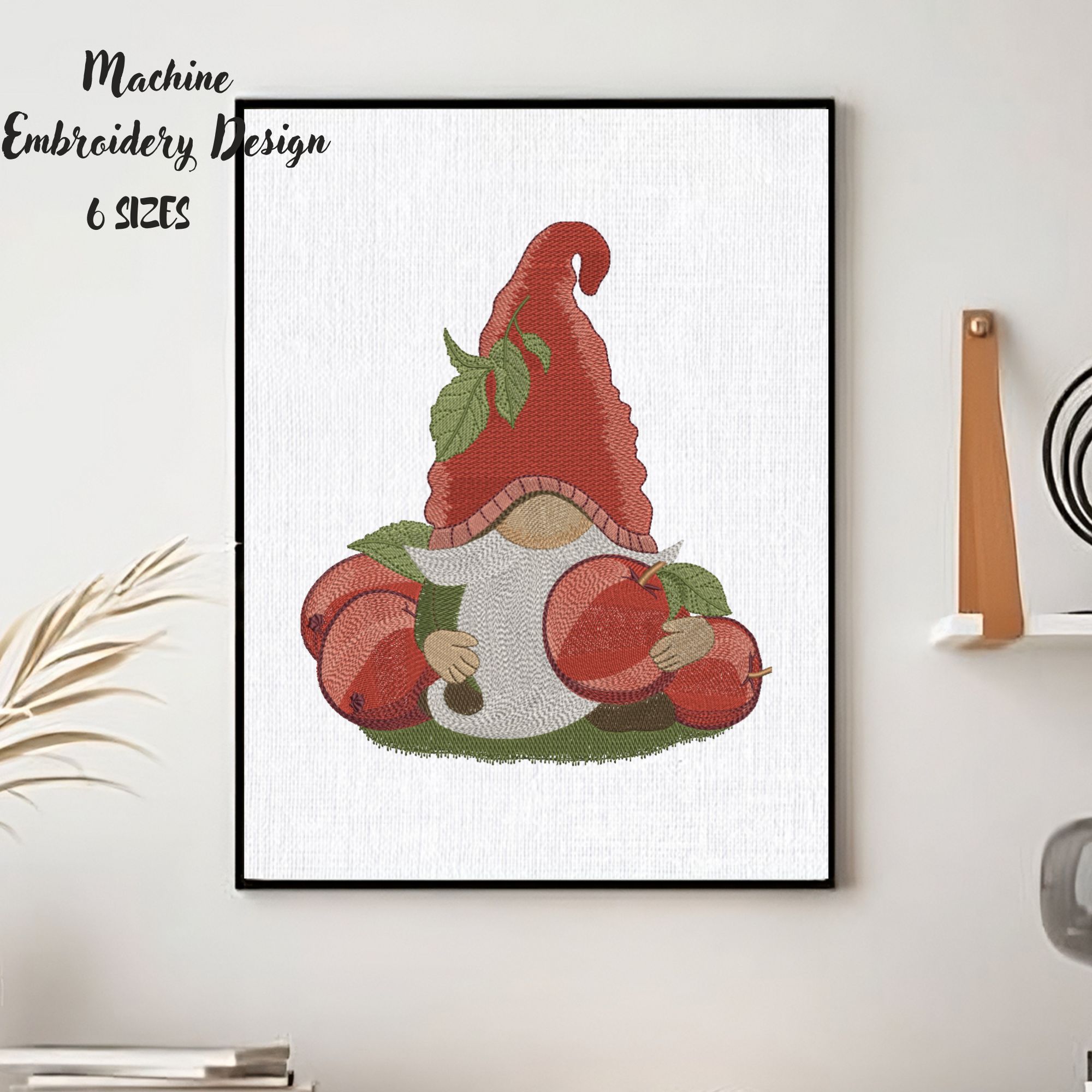 Cute Summer Apple Gnome-11