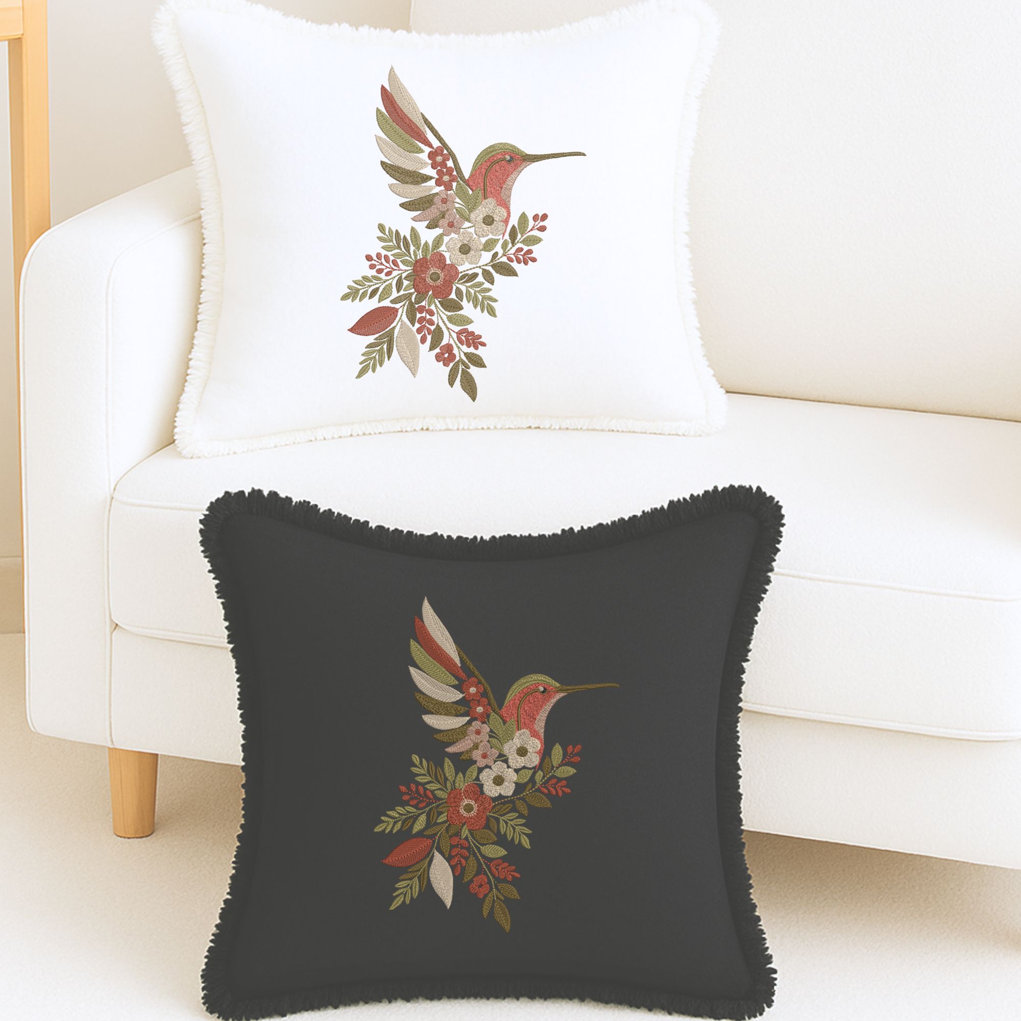 Floral Hummingbird-9