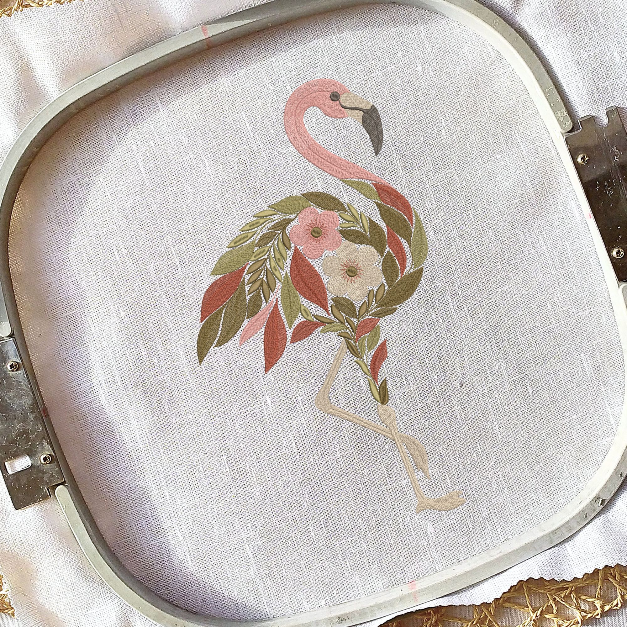 Floral Flamingo-6