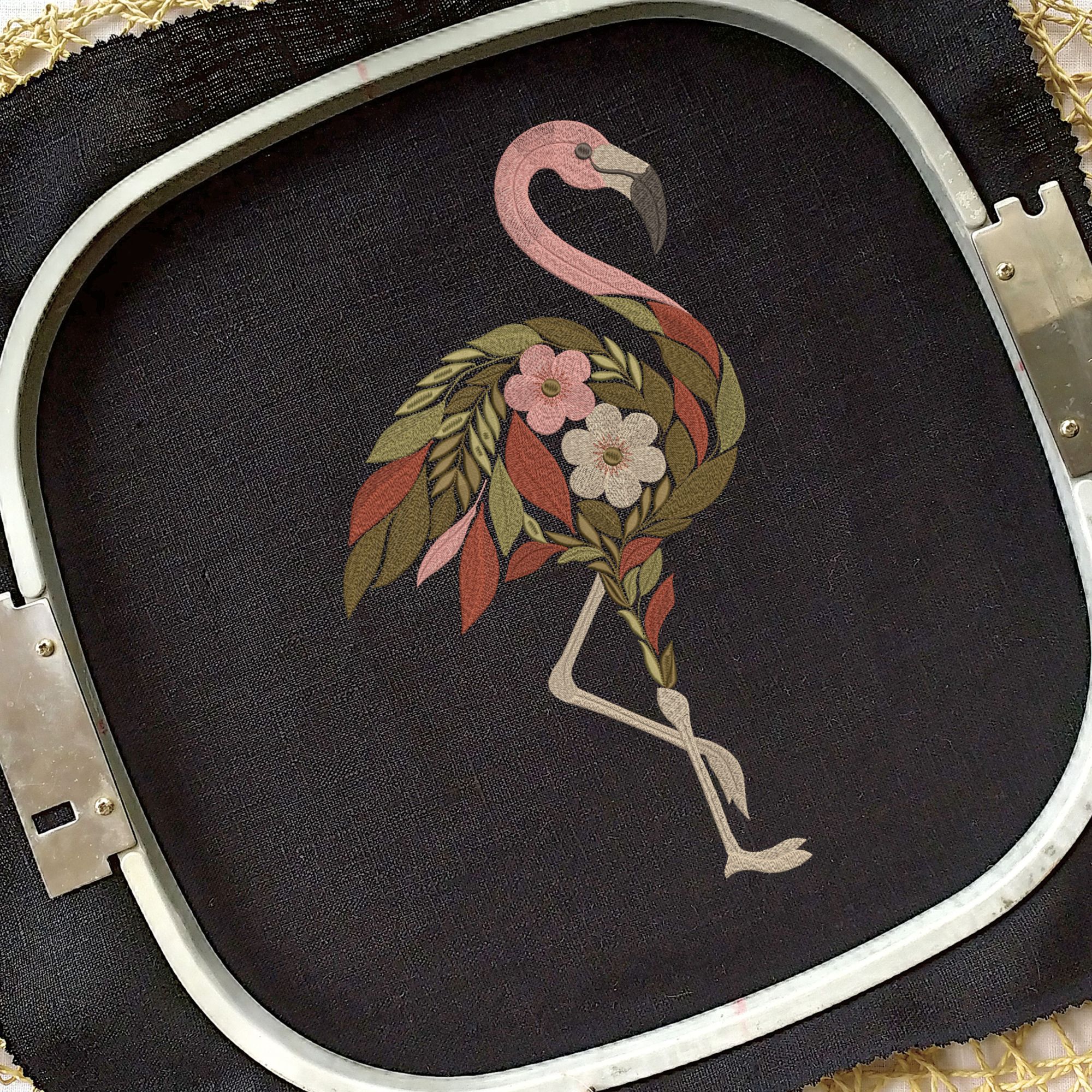 Floral Flamingo-7