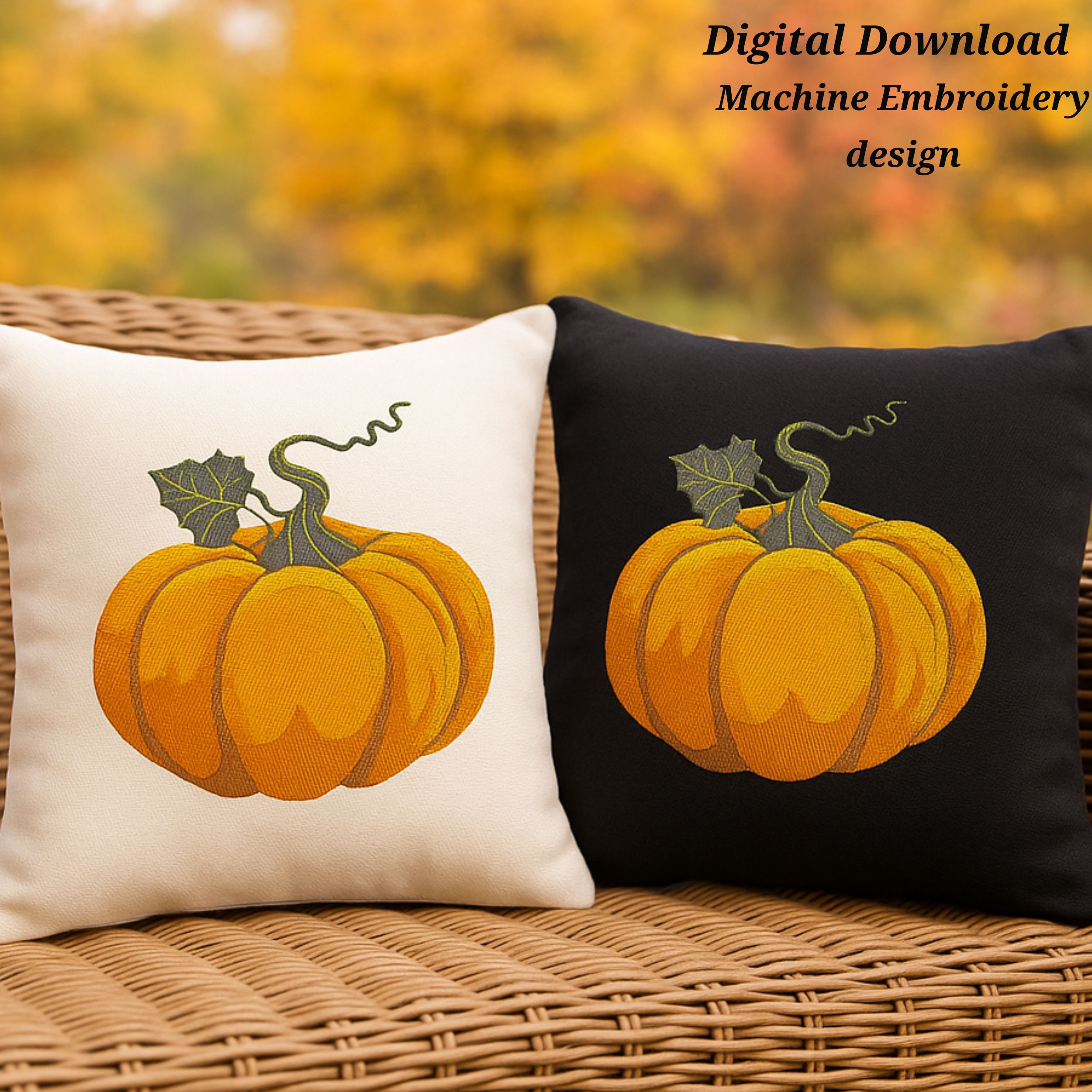 Fall Pumpkin Autumn Rustic Style xl-3