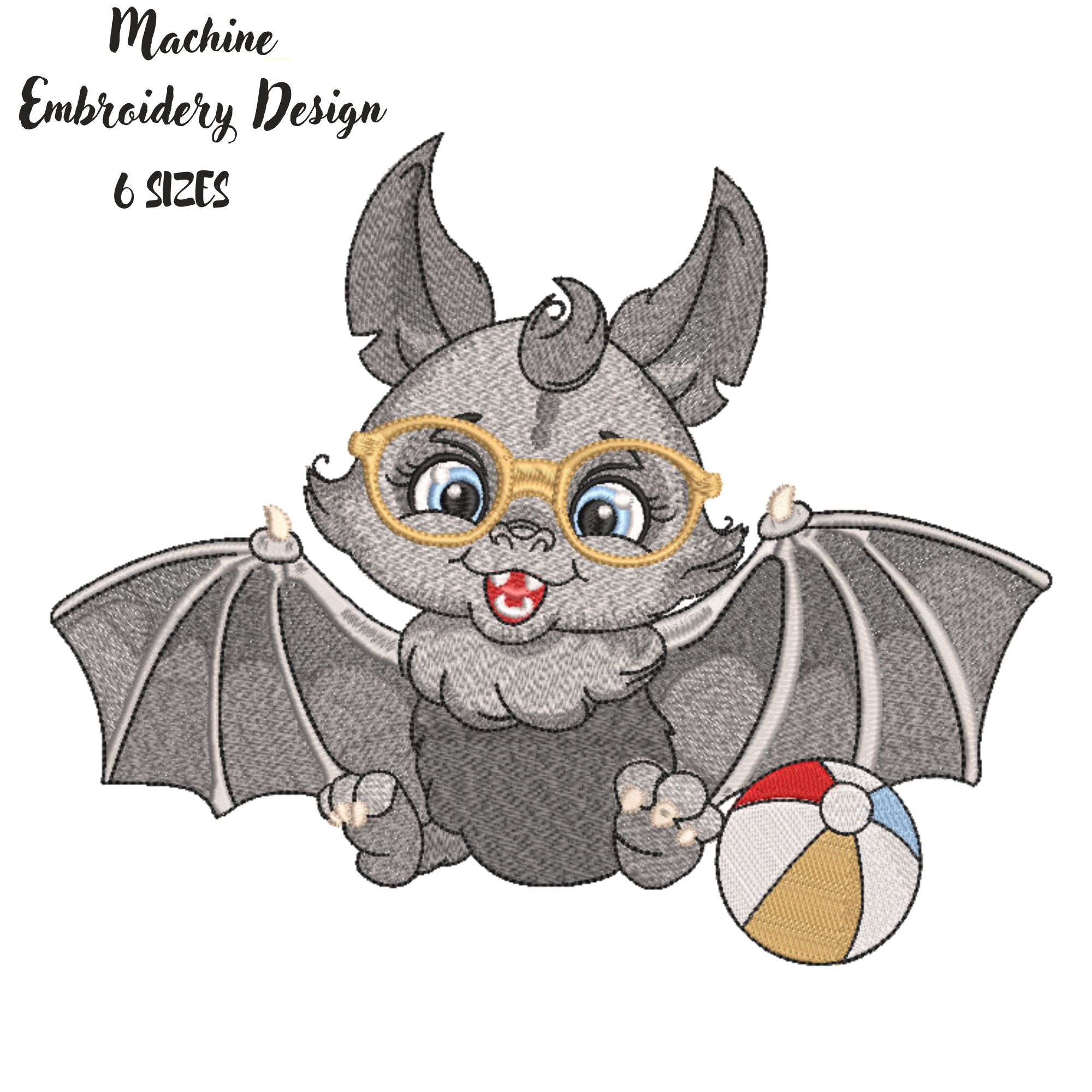 Cartoon Gray Bat Cute Baby Boy-3