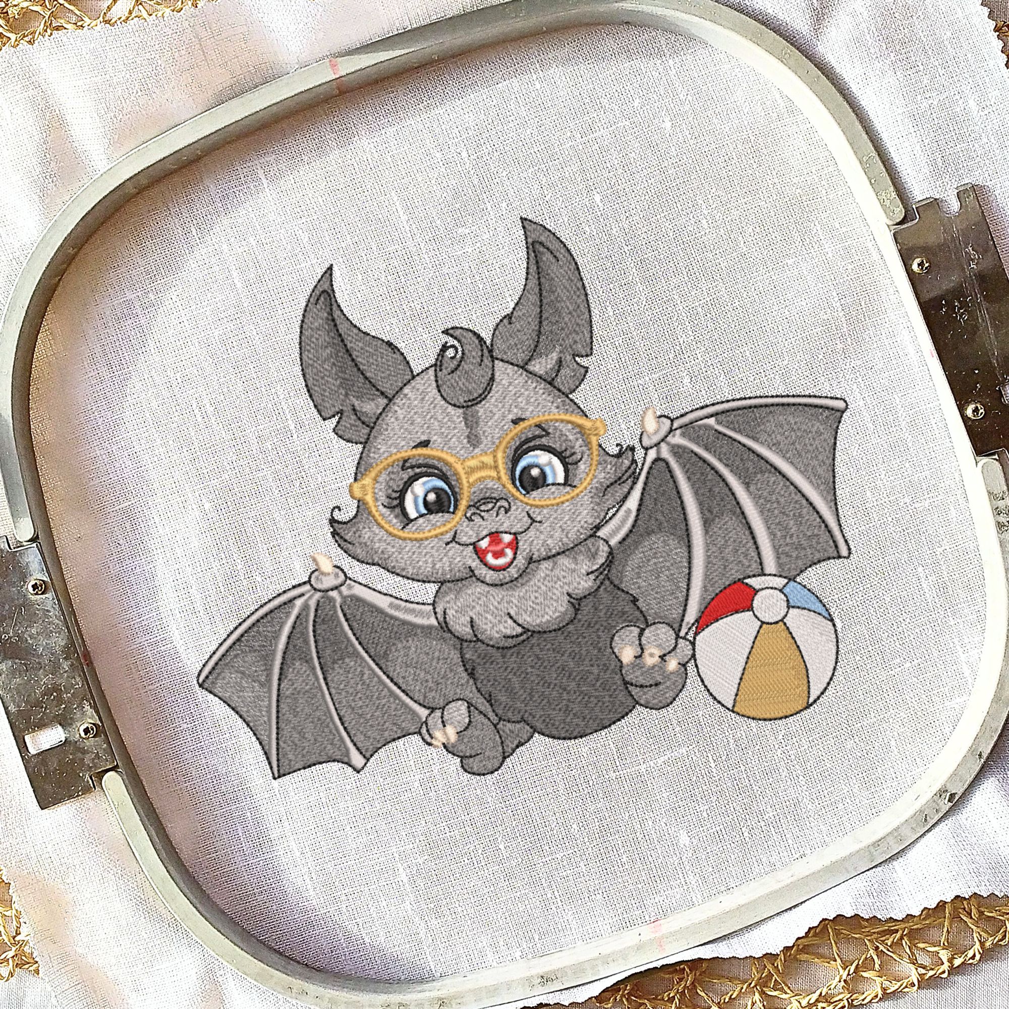 Cartoon Gray Bat Cute Baby Boy-5