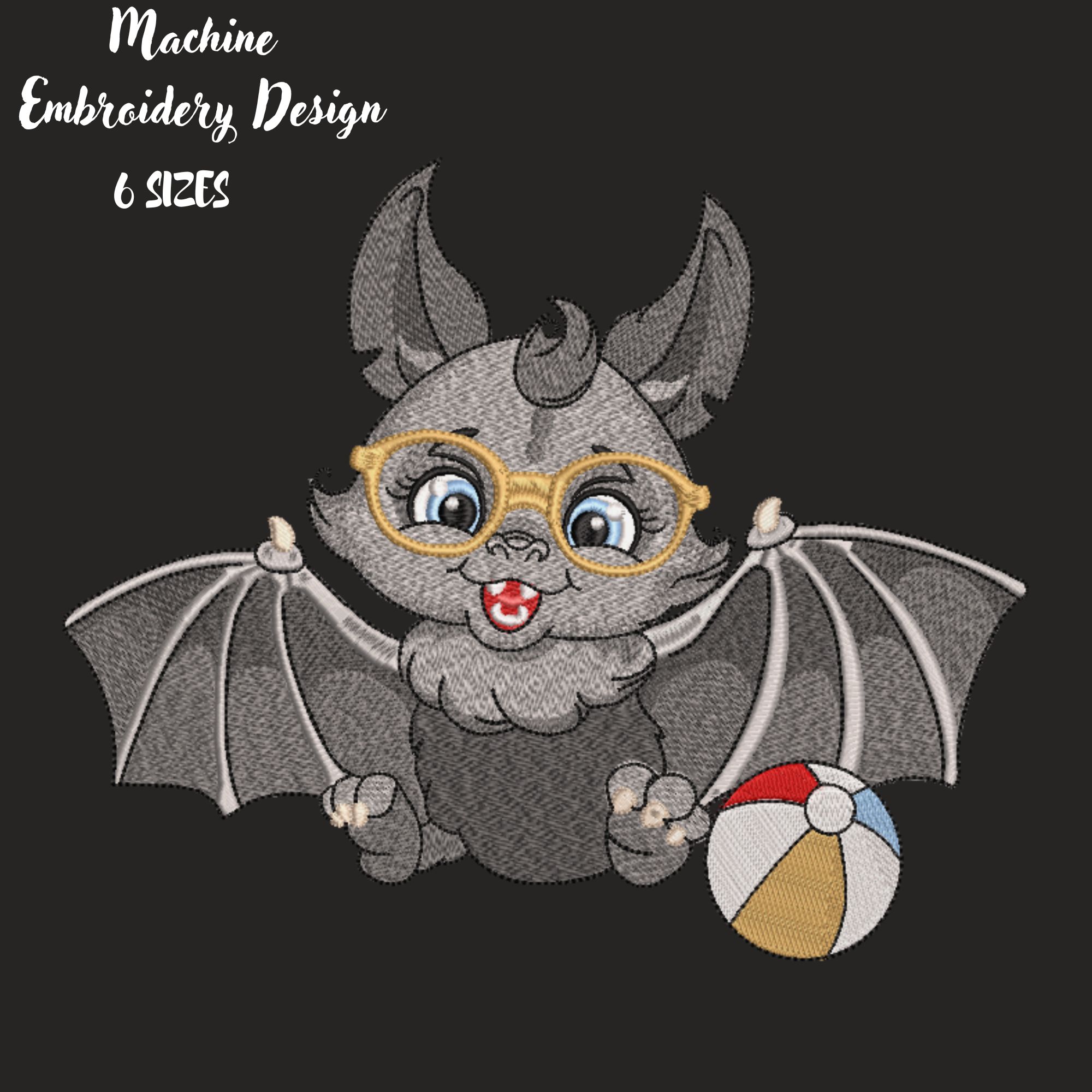 Cartoon Gray Bat Cute Baby Boy-6