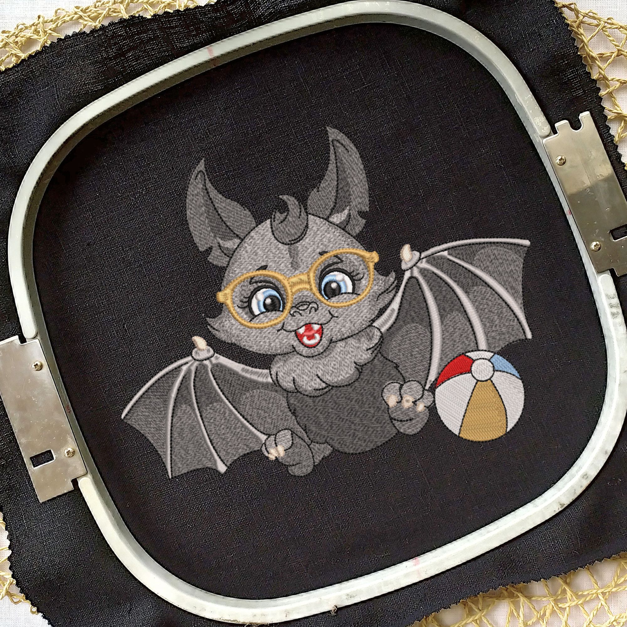 Cartoon Gray Bat Cute Baby Boy-7