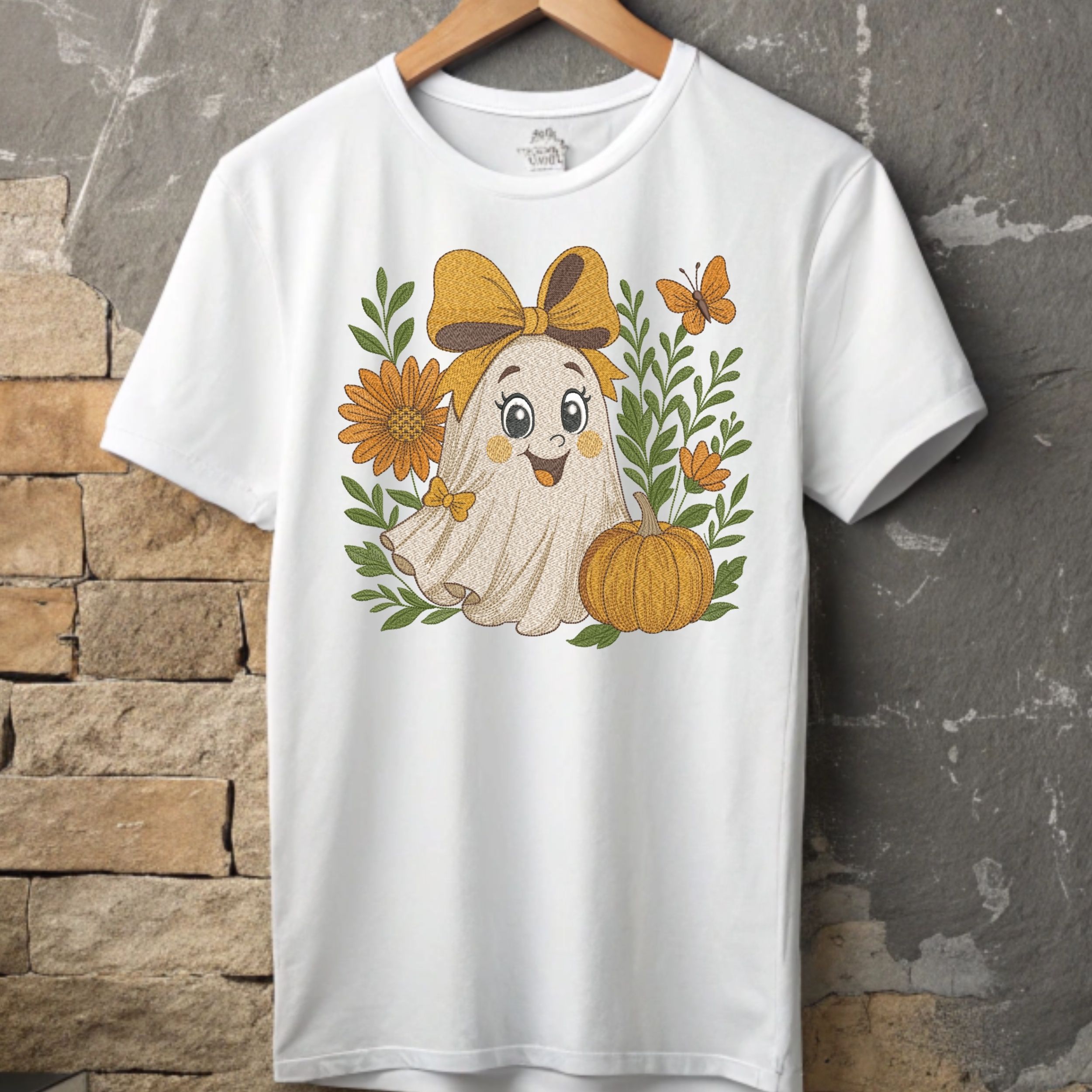 Cute Fall Halloween Ghost-7