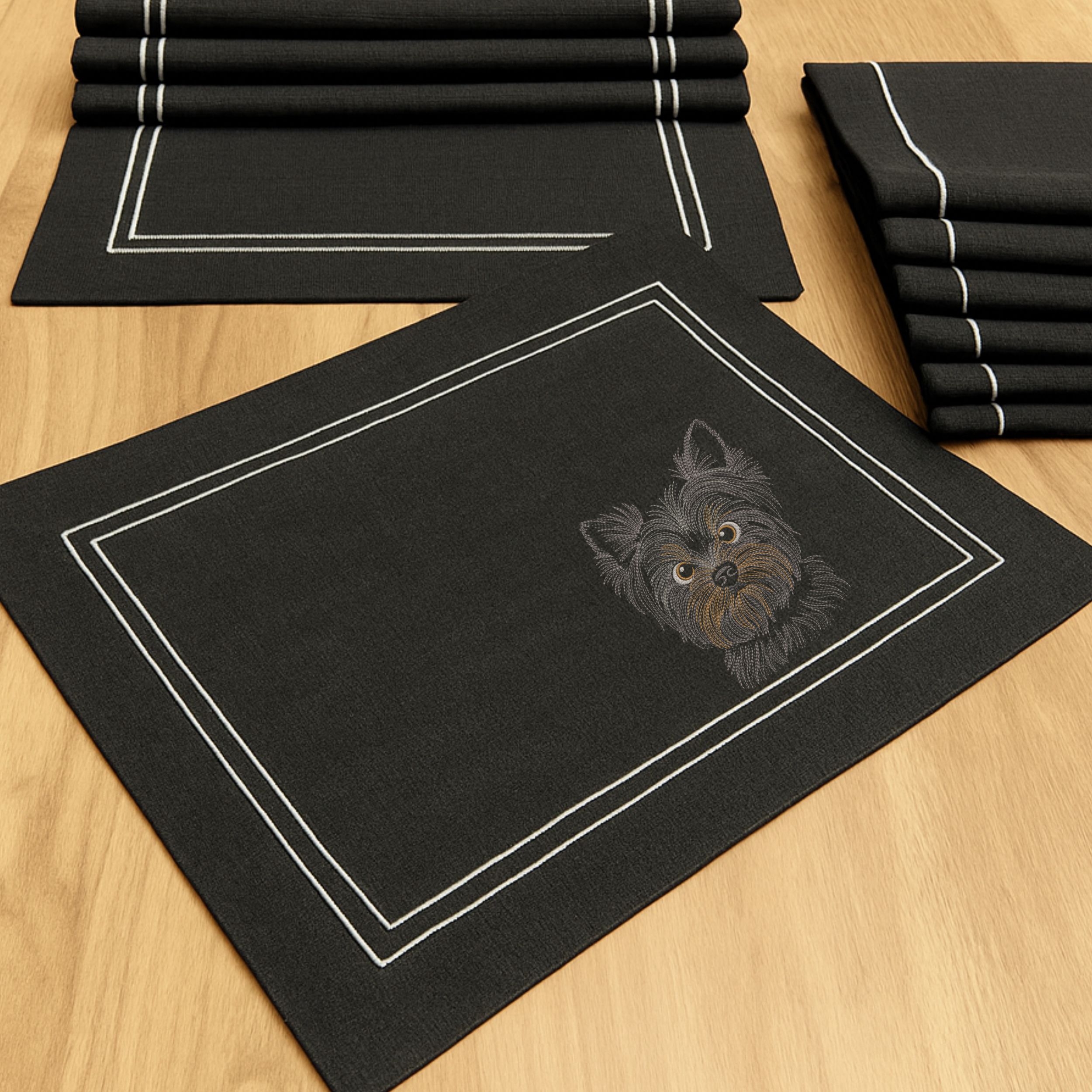 Dog Yorkshire Terrier Head-8