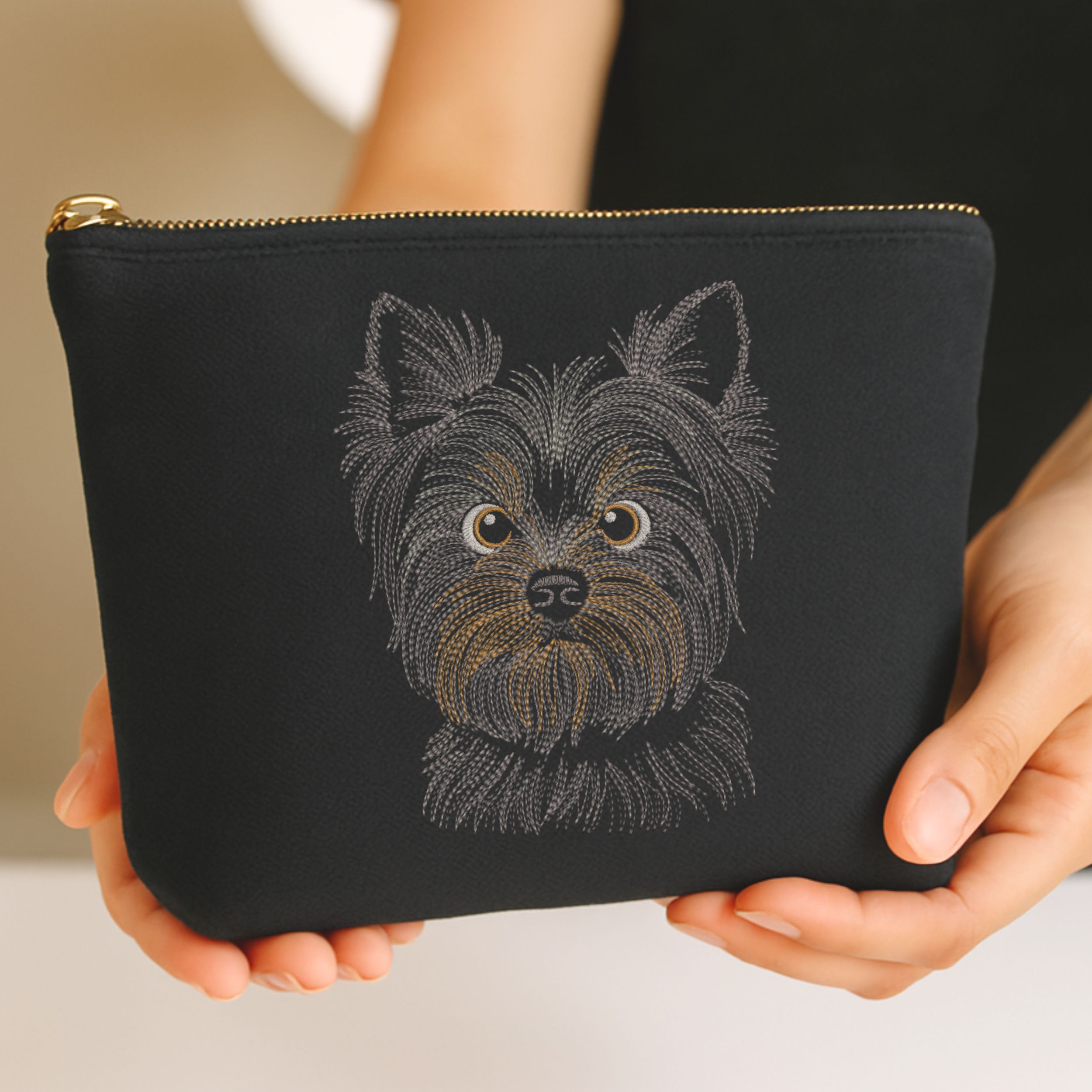 Dog Yorkshire Terrier Head-9