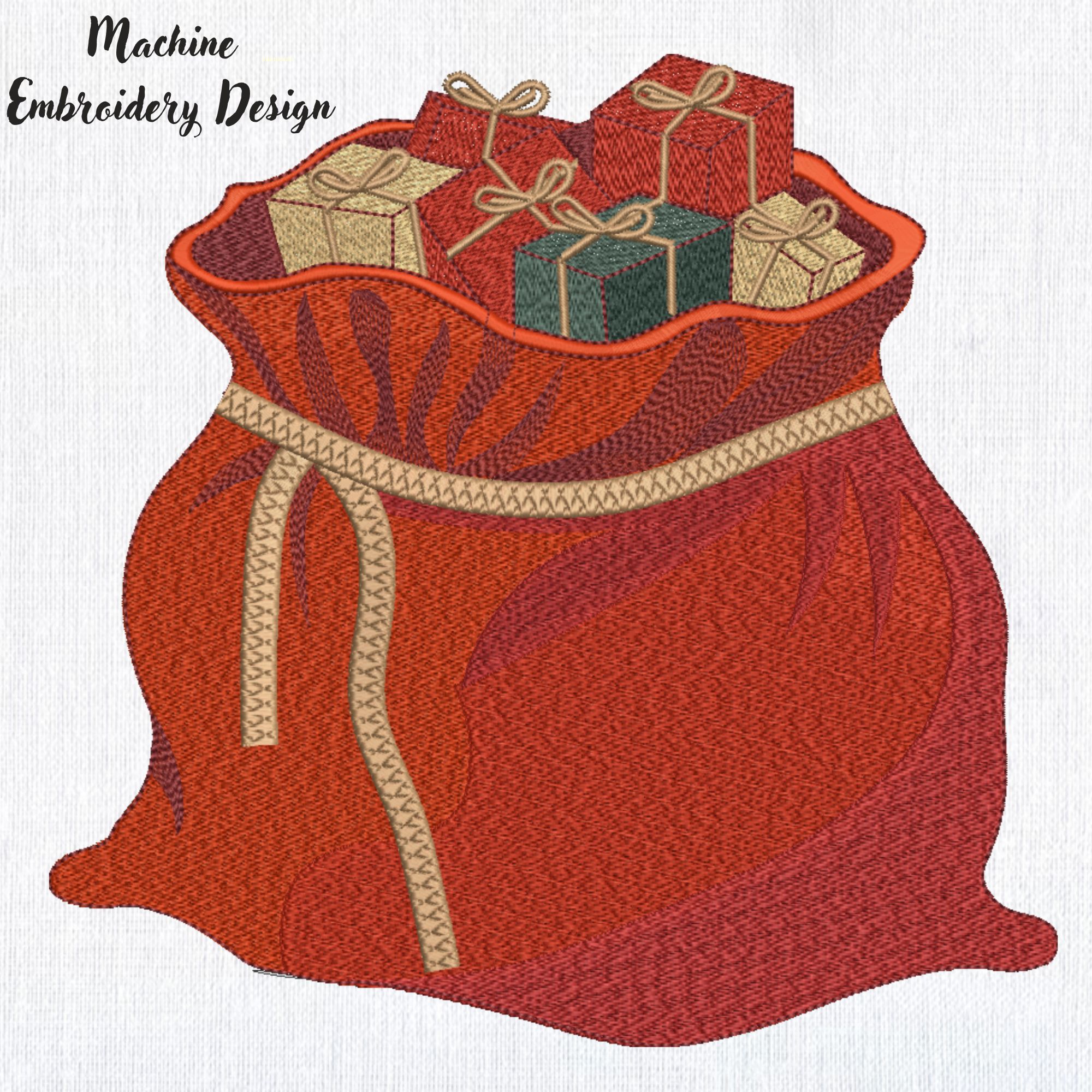 Santas Christmas Gift Bag-3