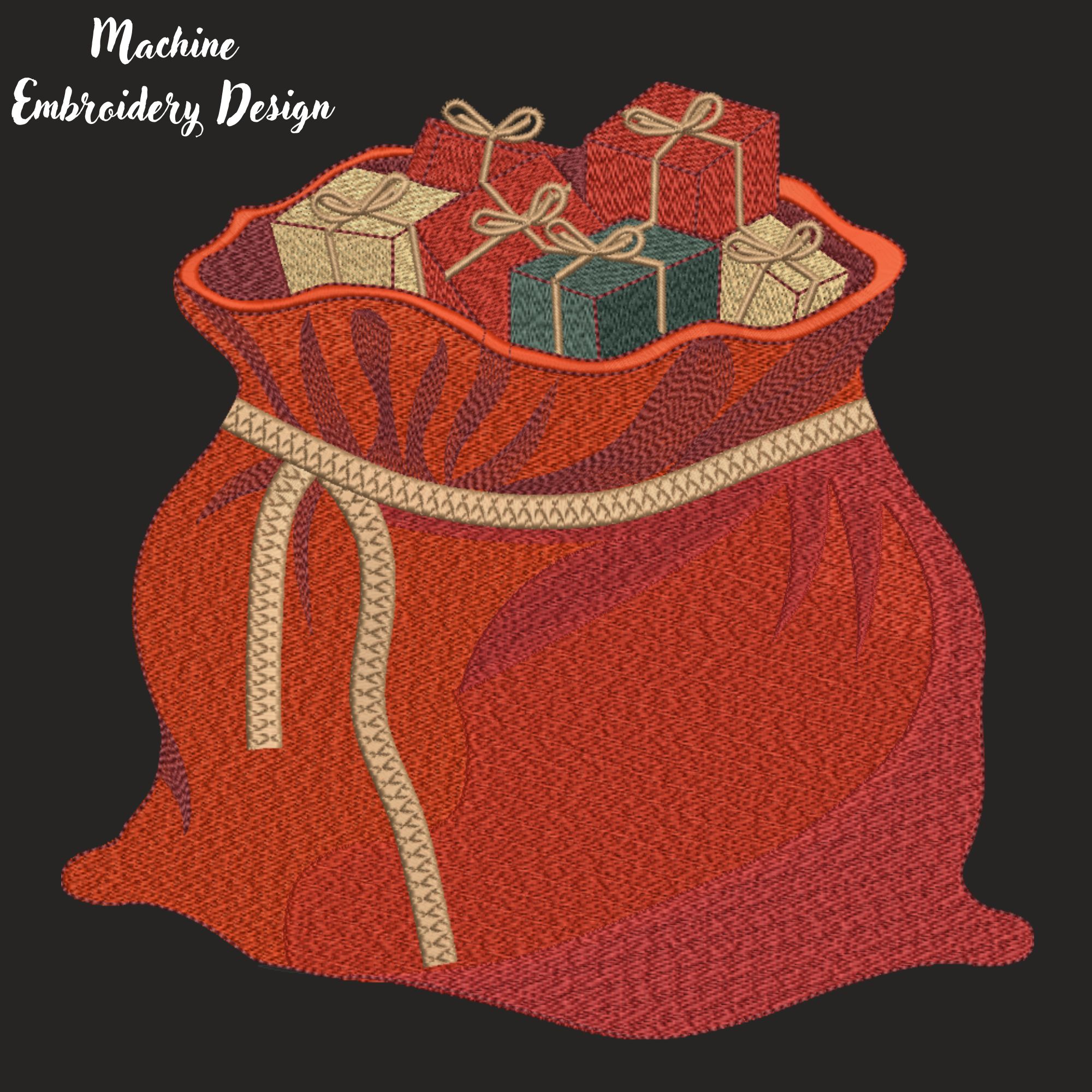 Santas Christmas Gift Bag-5