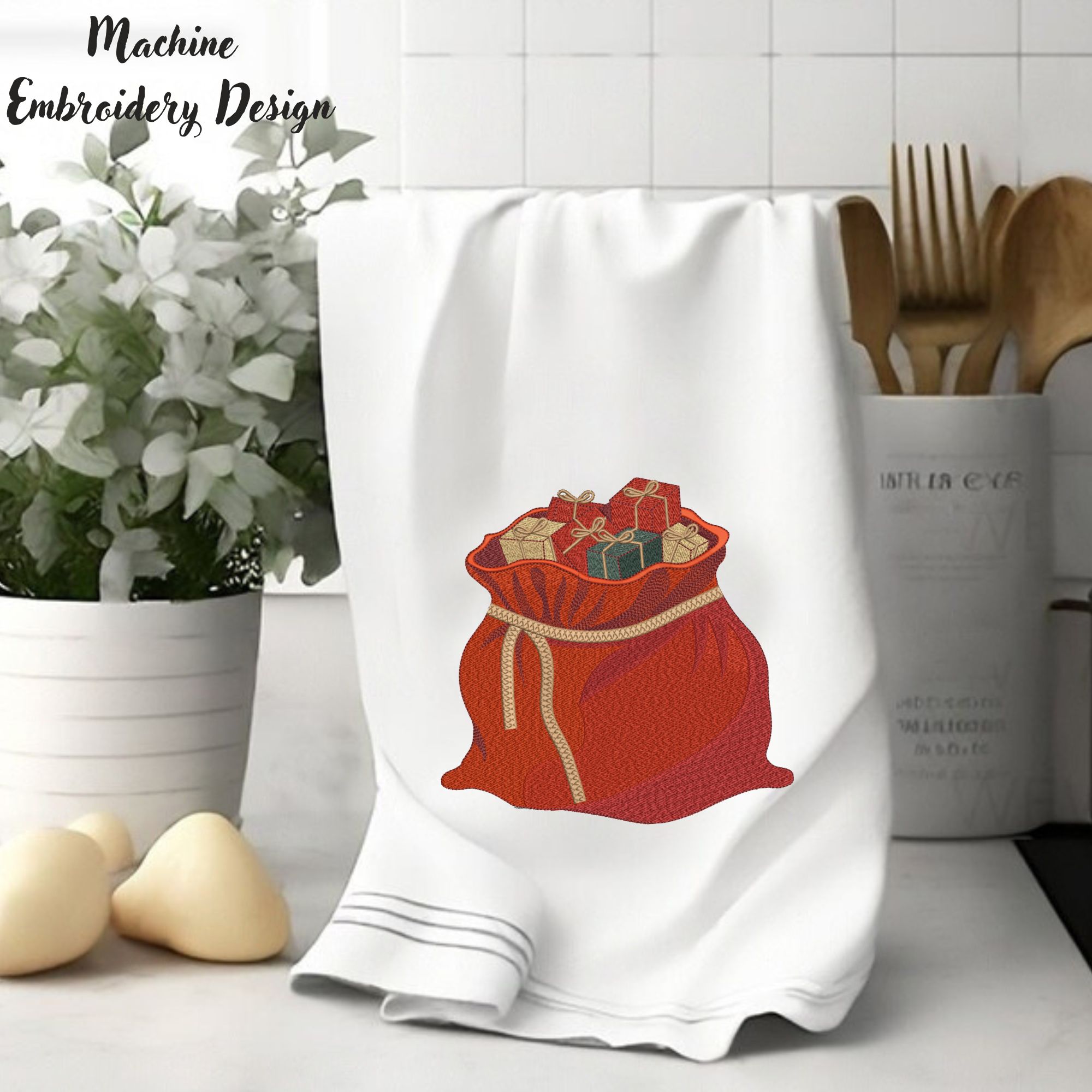 Santas Christmas Gift Bag-7