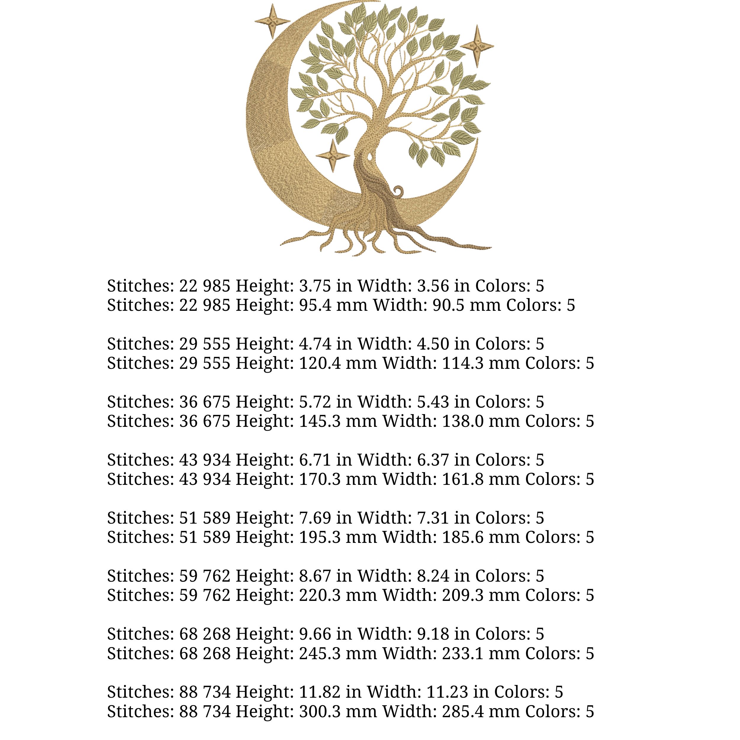 Mystical Moon Tree of Life-5