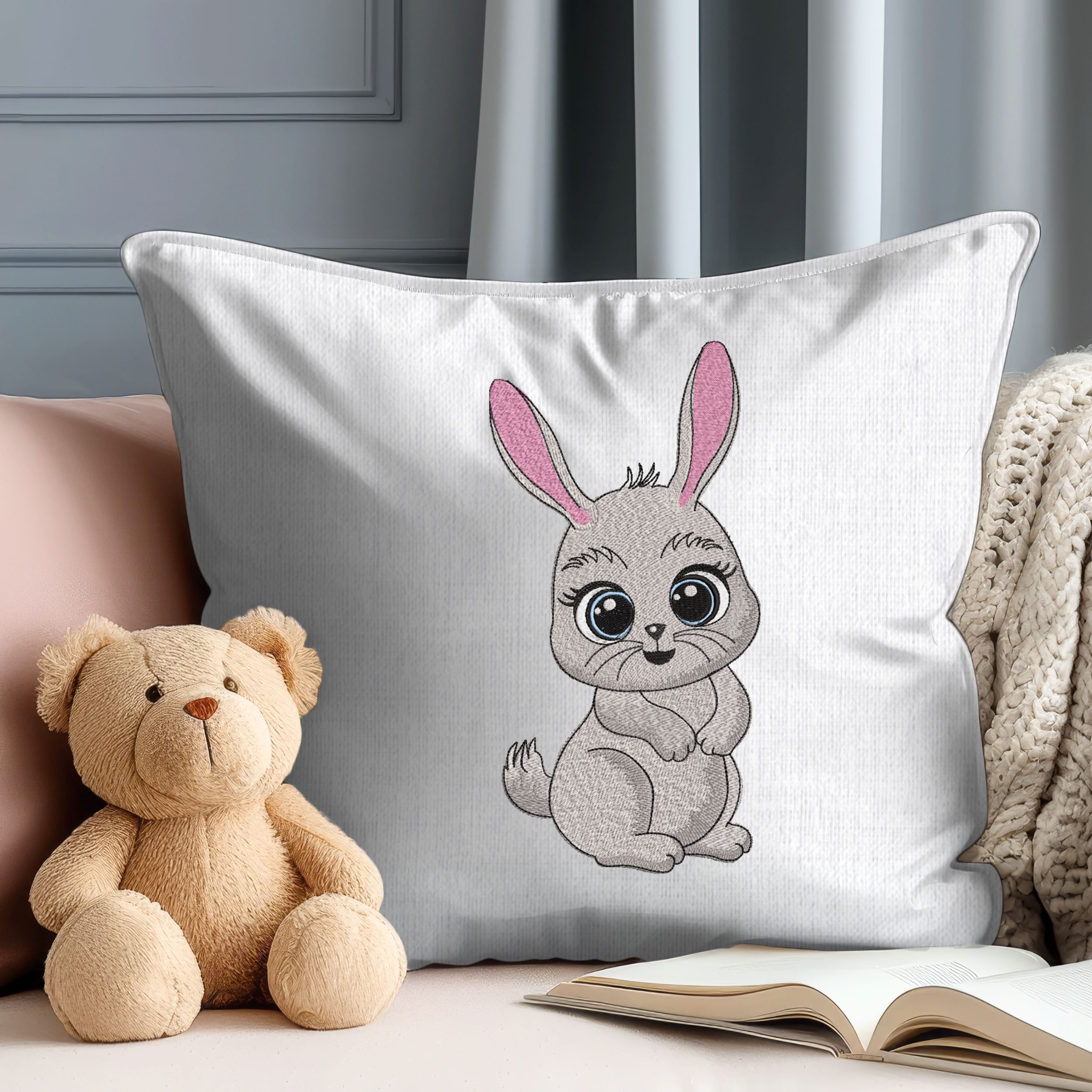 Cute Easter Baby Bunny-6