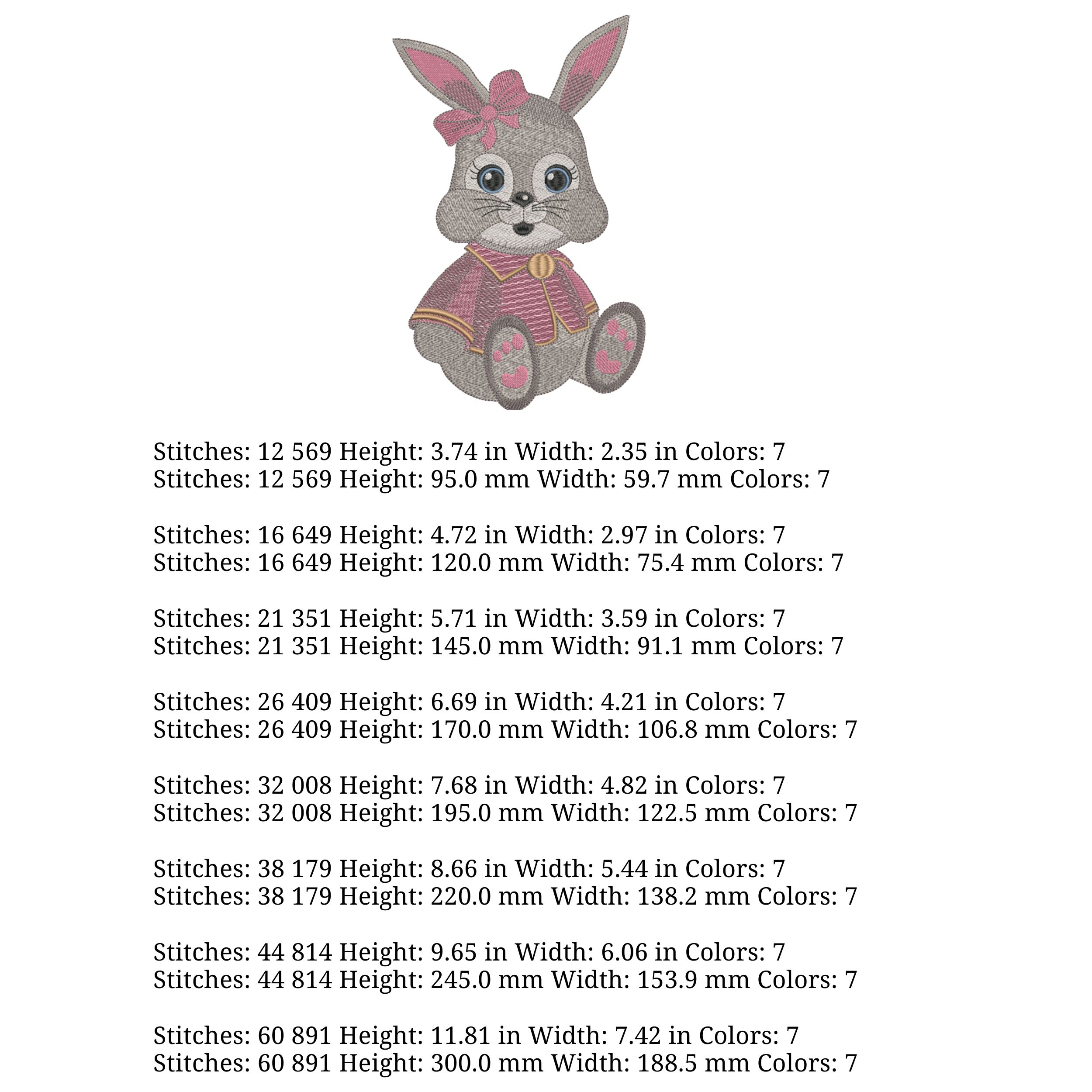 Cute Easter Baby Bunny Girl-5