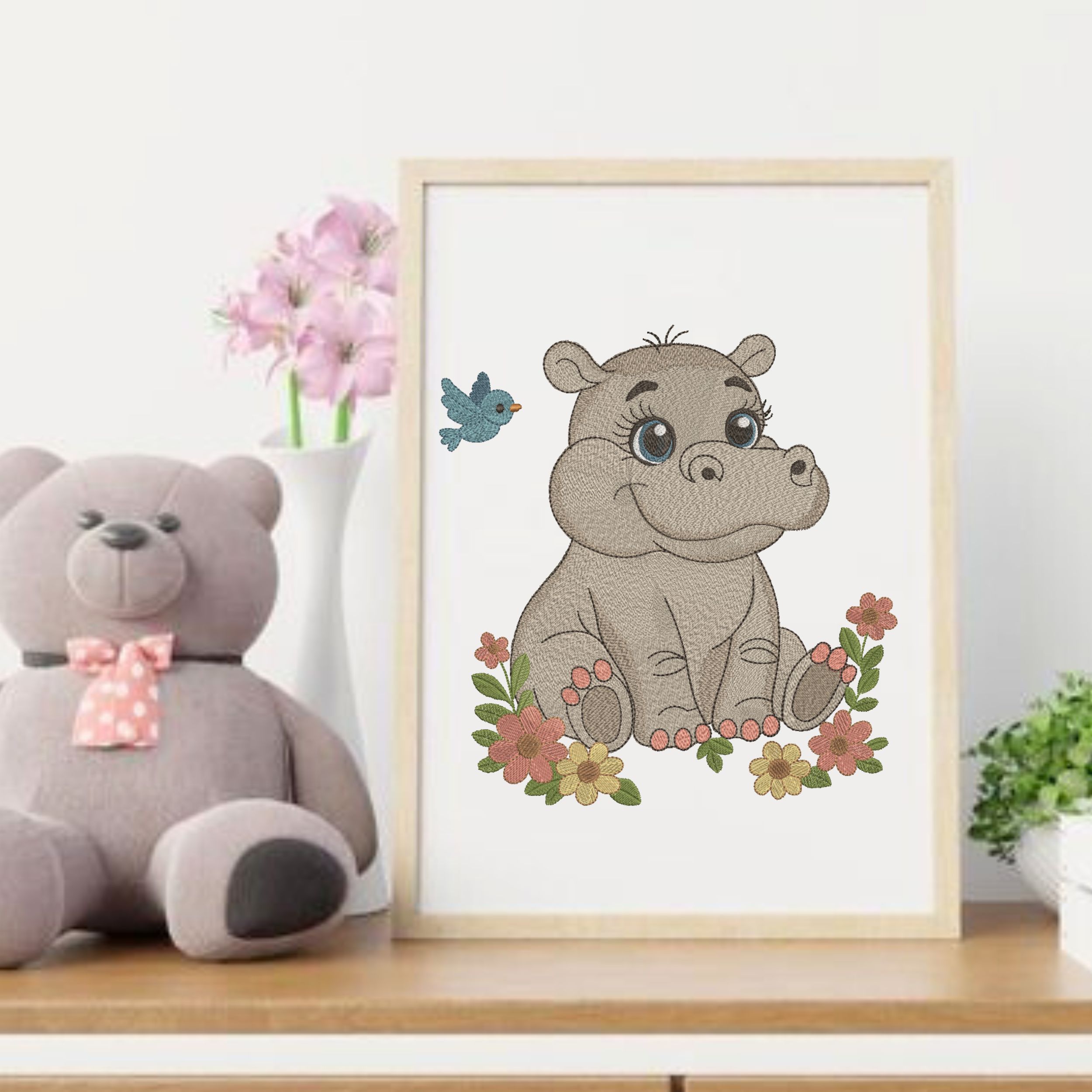 Cute Baby Hippo-11