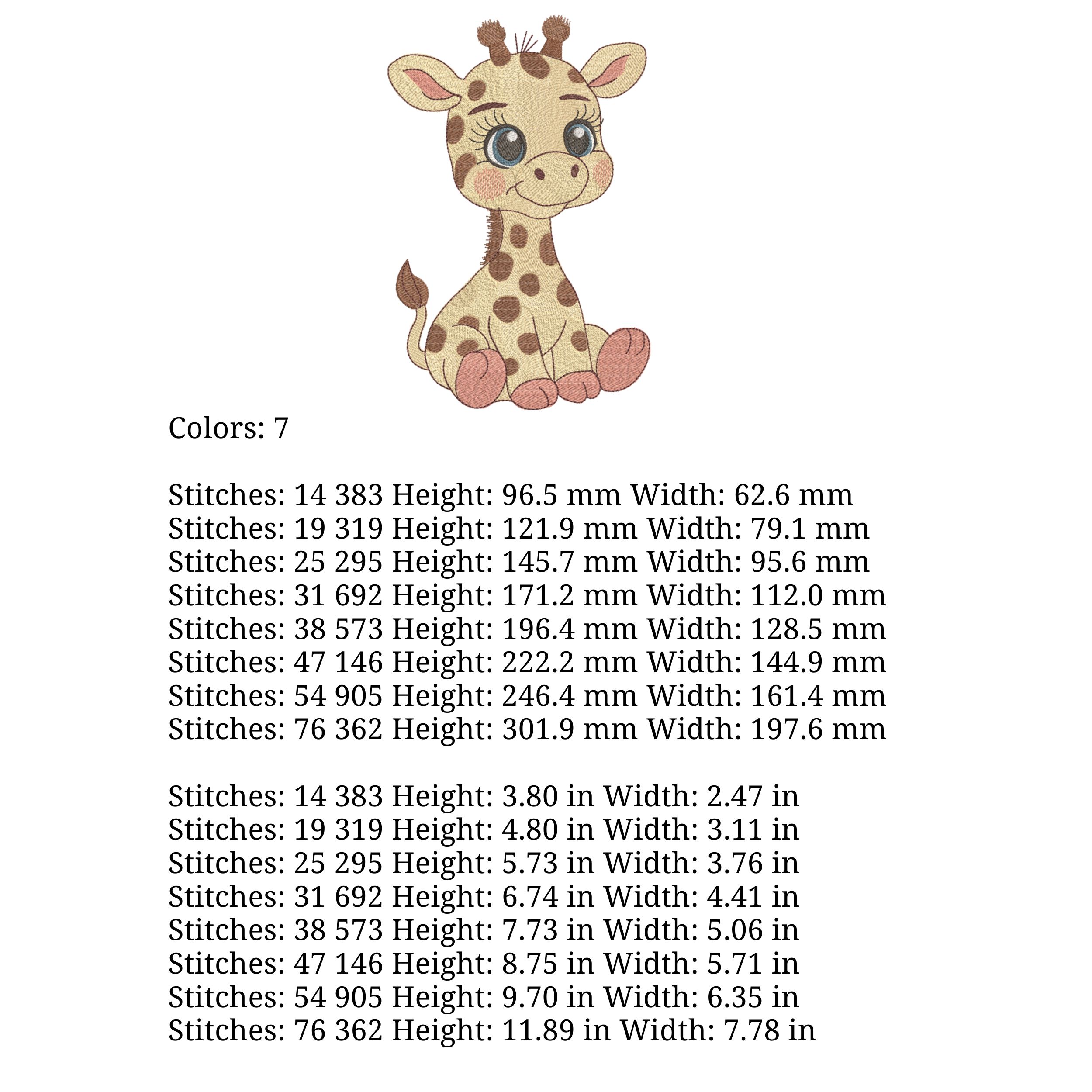 Cute Safari Baby Giraffe-5