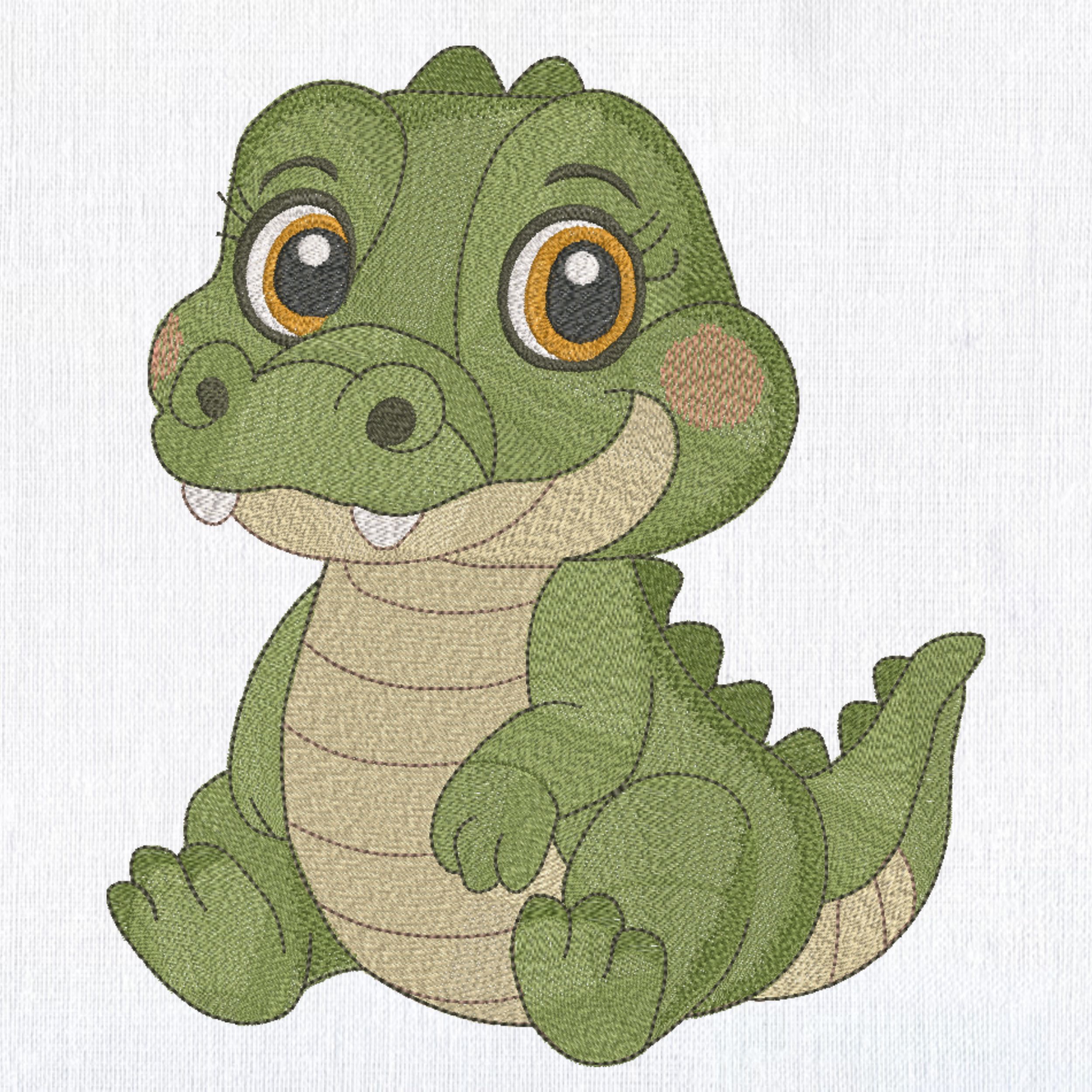 Cute Baby Crocodile-3