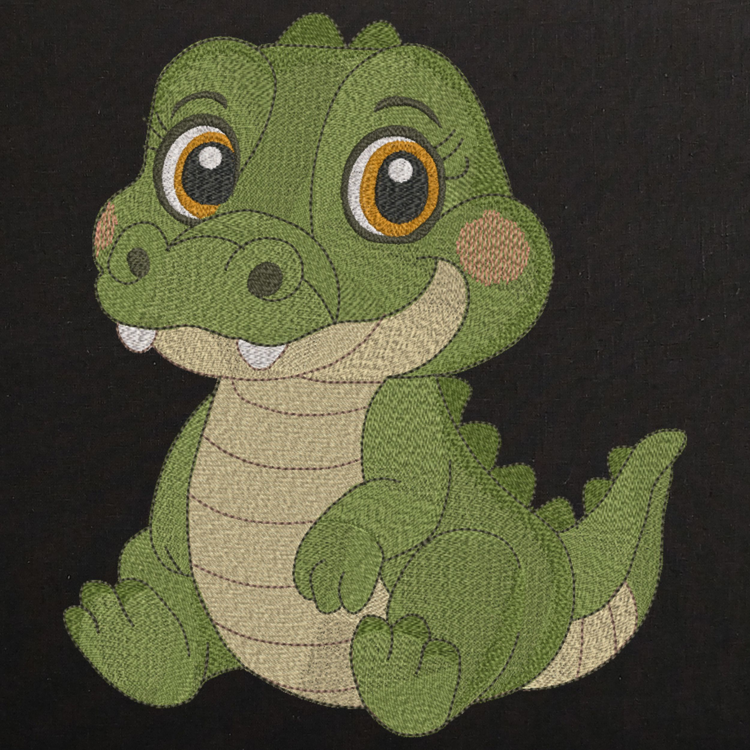 Cute Baby Crocodile-4
