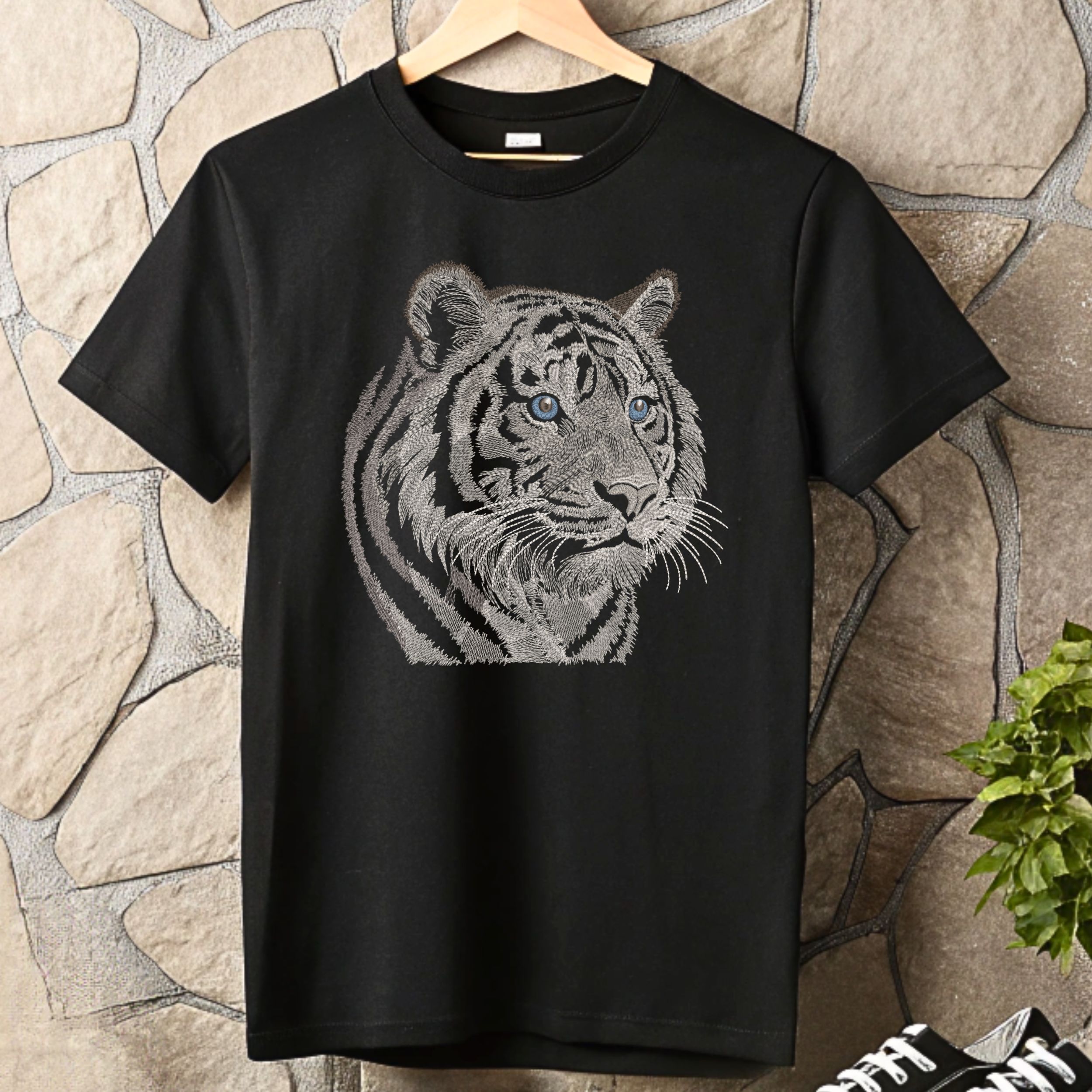 Realistic Bengal Tiger Head-5