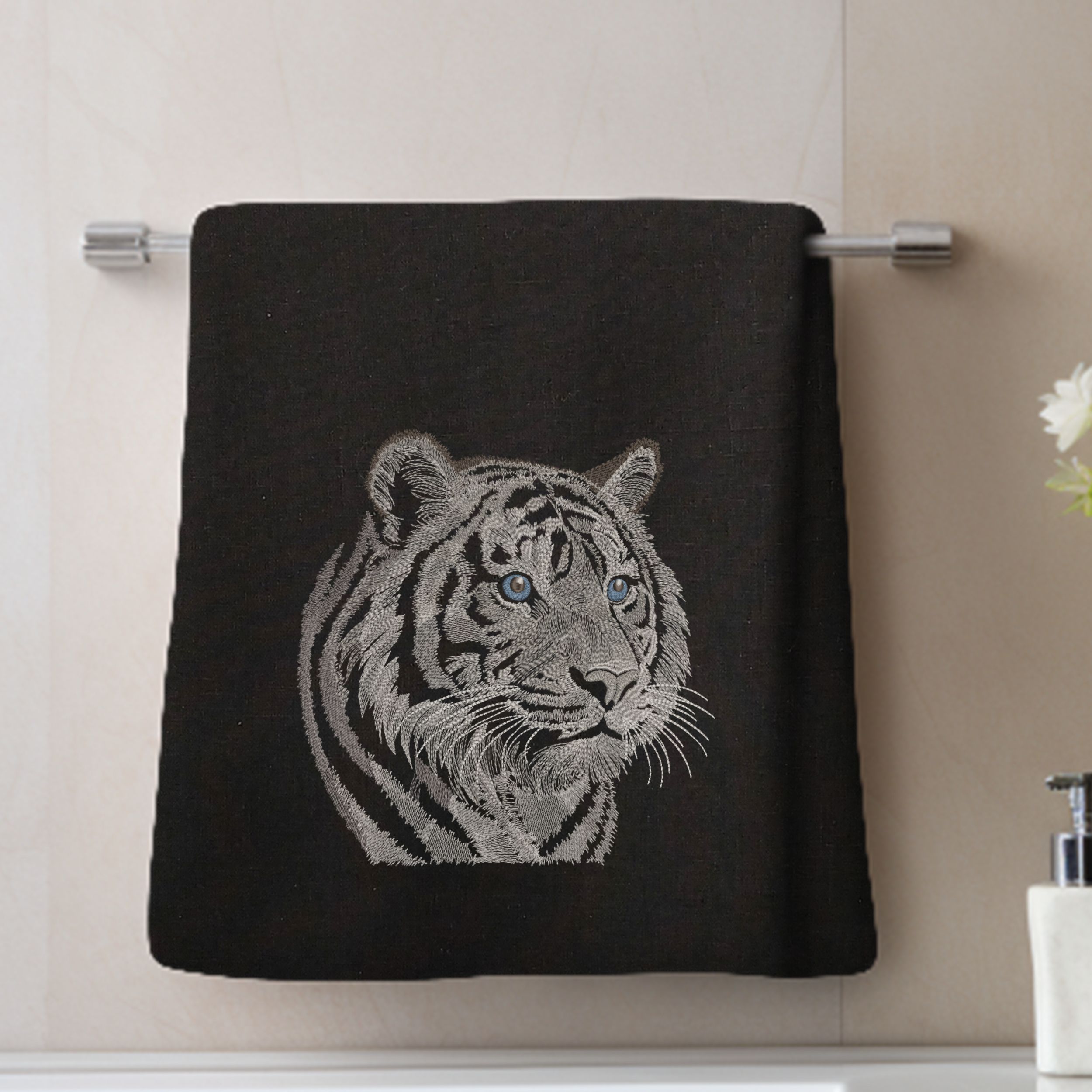 Realistic Bengal Tiger Head-6