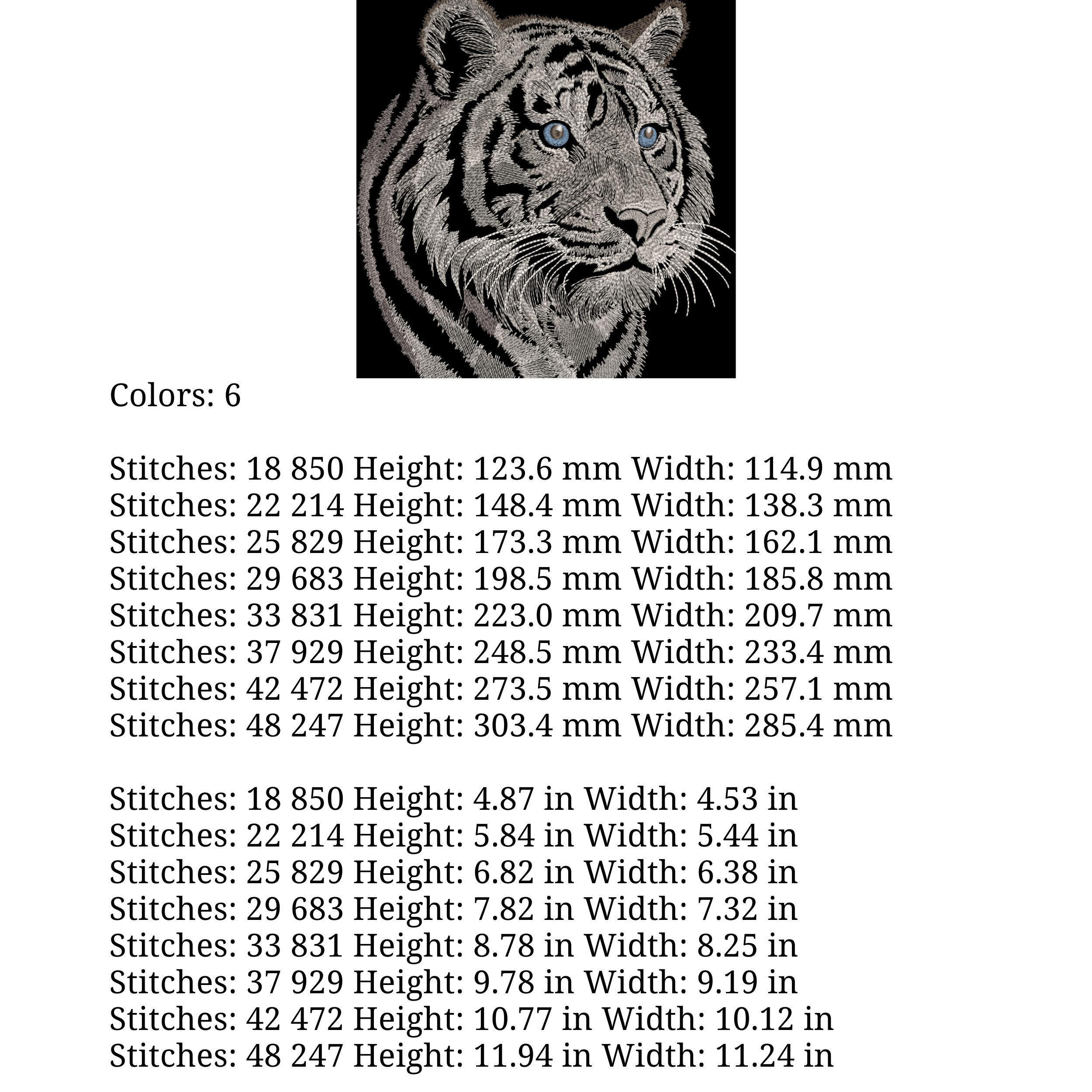 Realistic Bengal Tiger Head-10