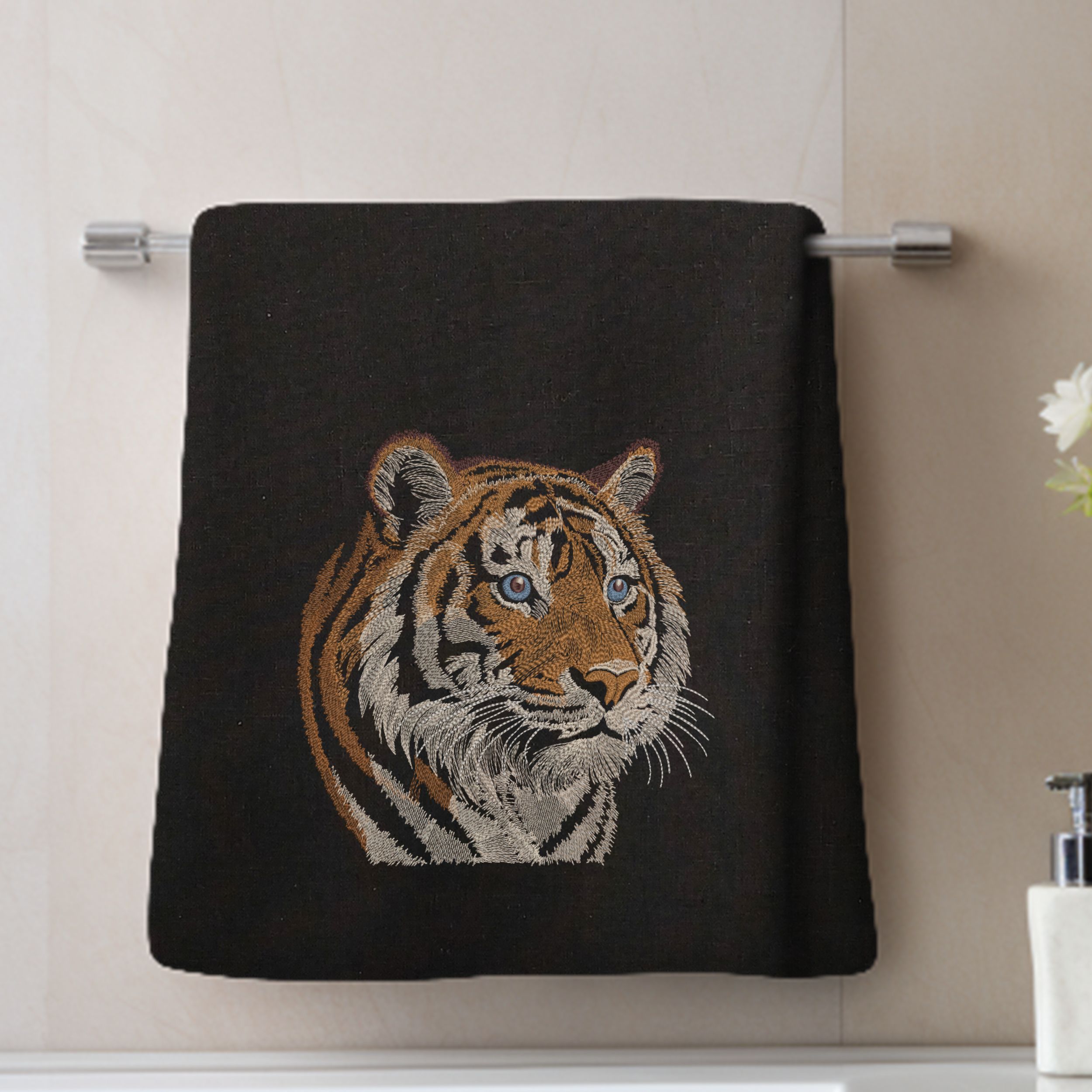 Realistic Tiger Head-5