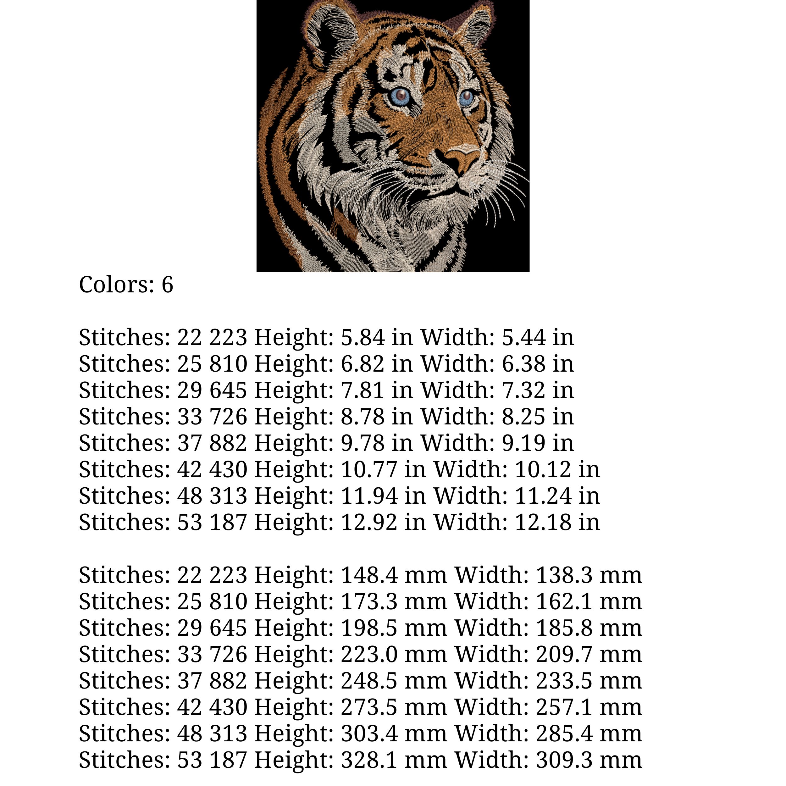 Realistic Tiger Head-10