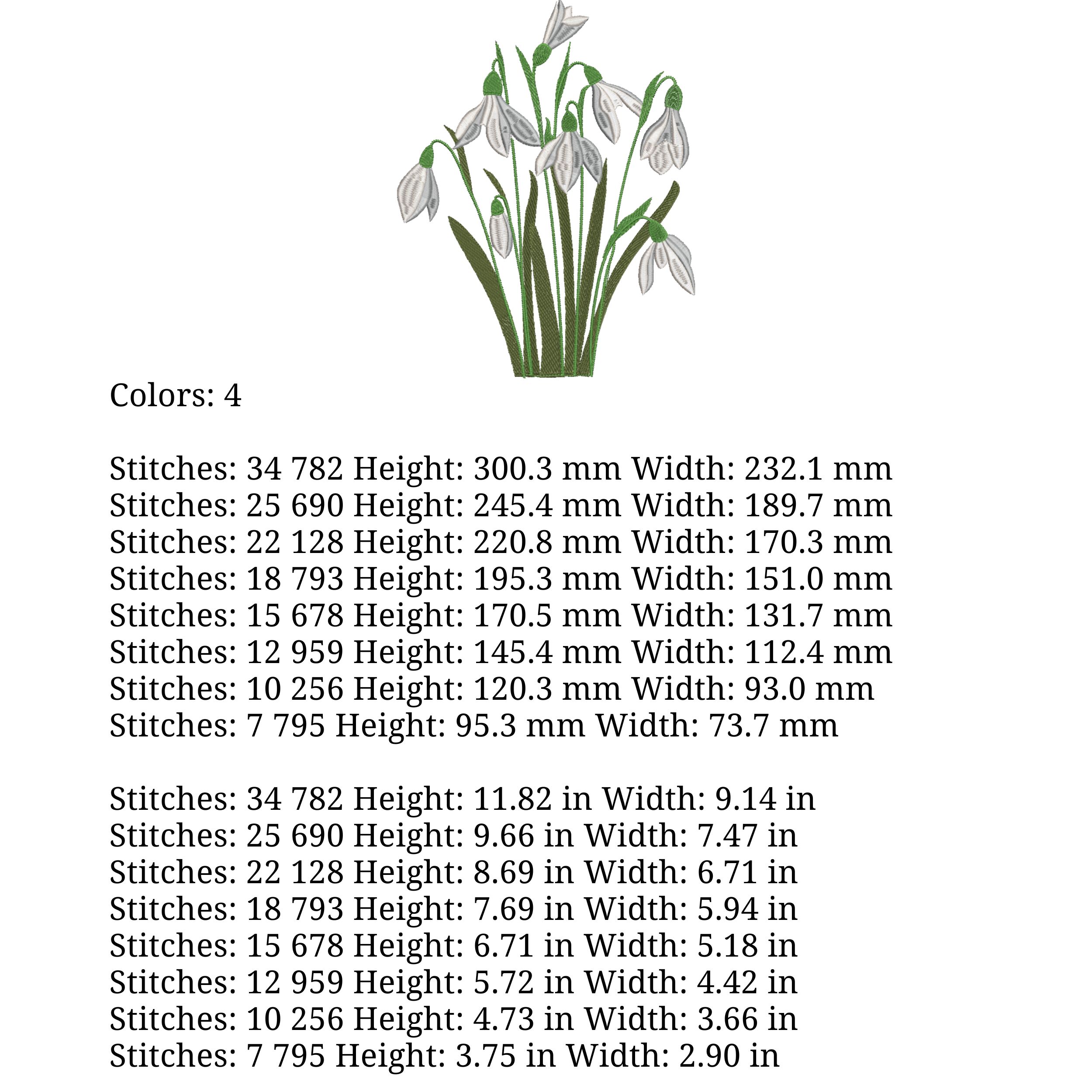 White Flowers Snowdrops-5