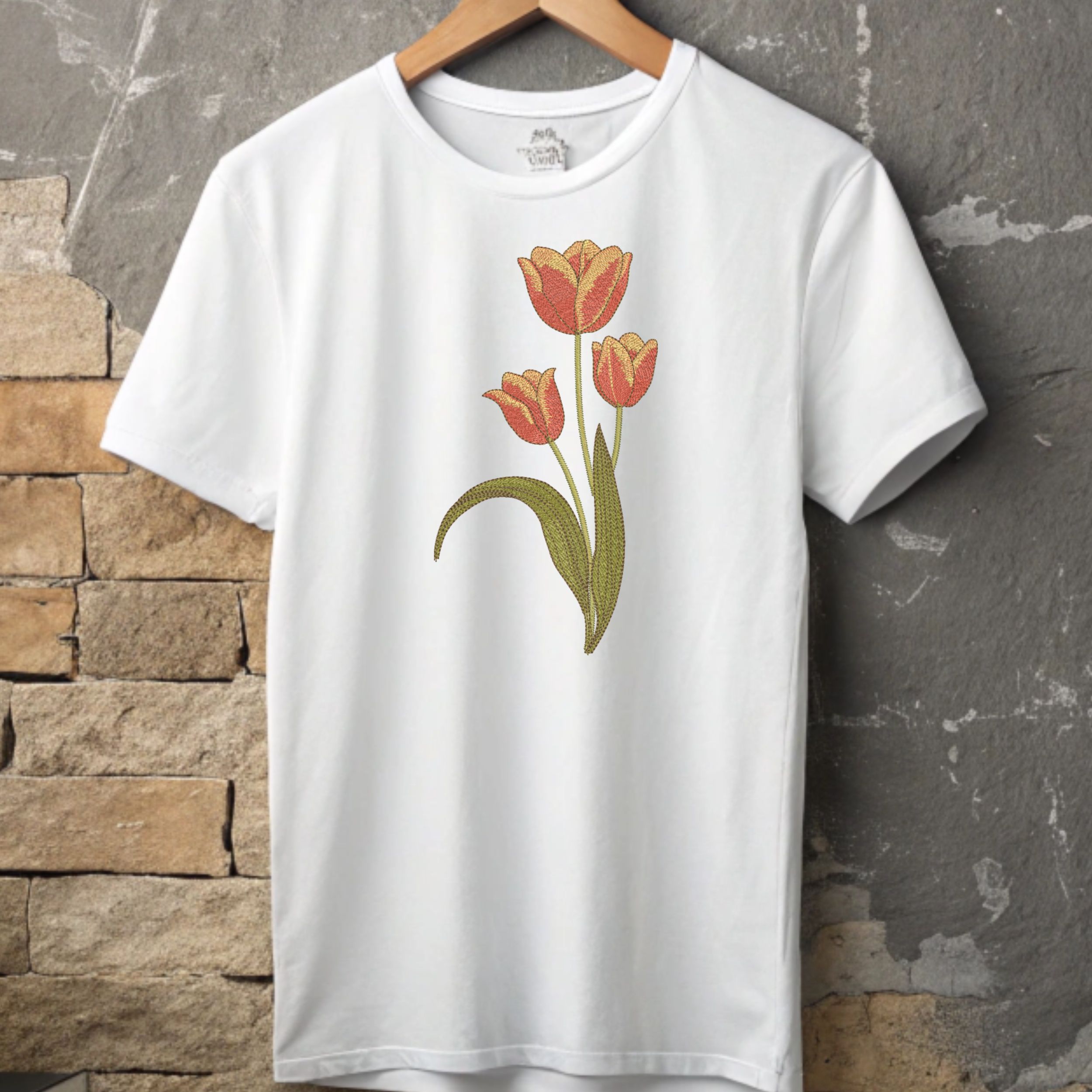 Elegant Spring Three Tulip Flower-7