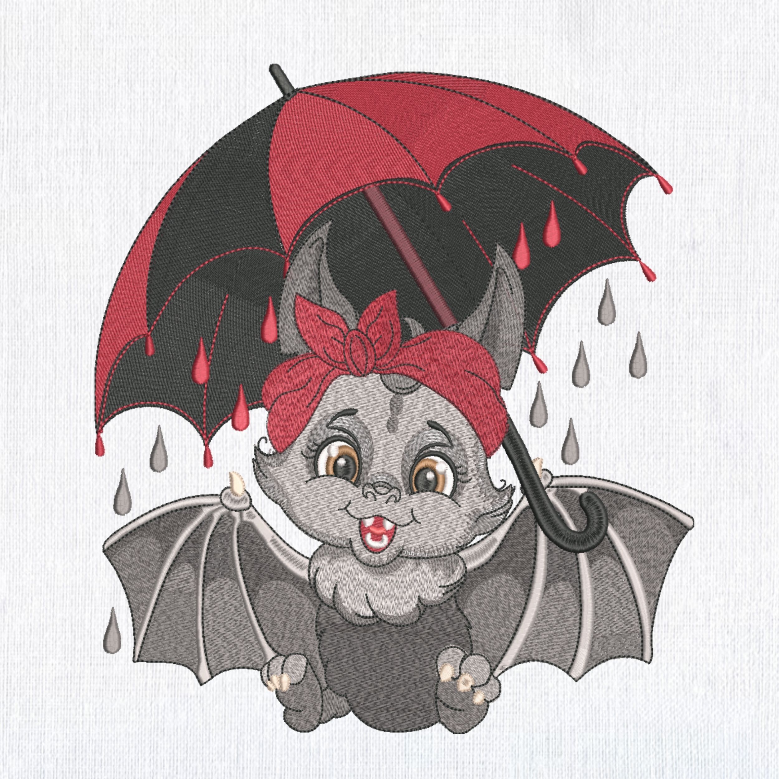 Cute Spooky Baby Bat-4
