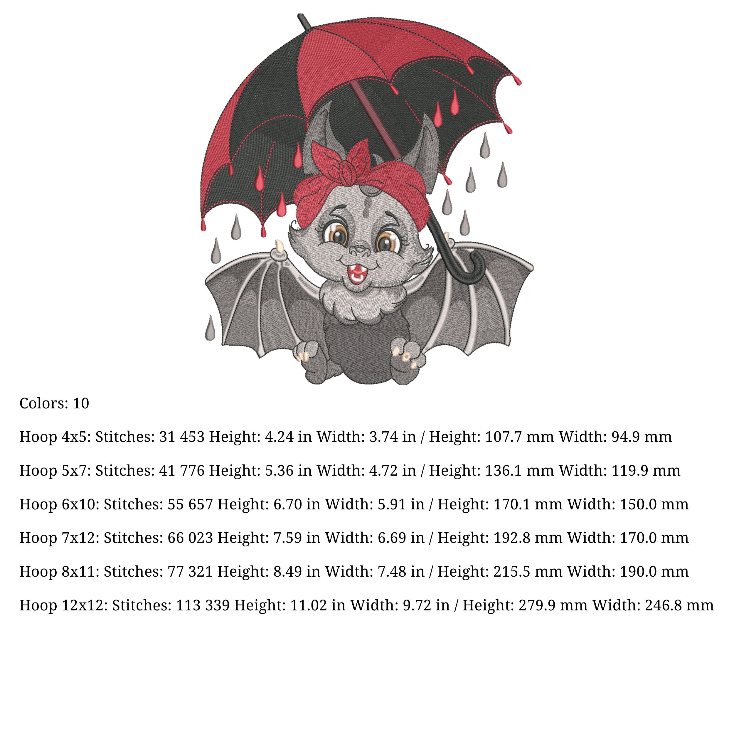 Cute Spooky Baby Bat-6