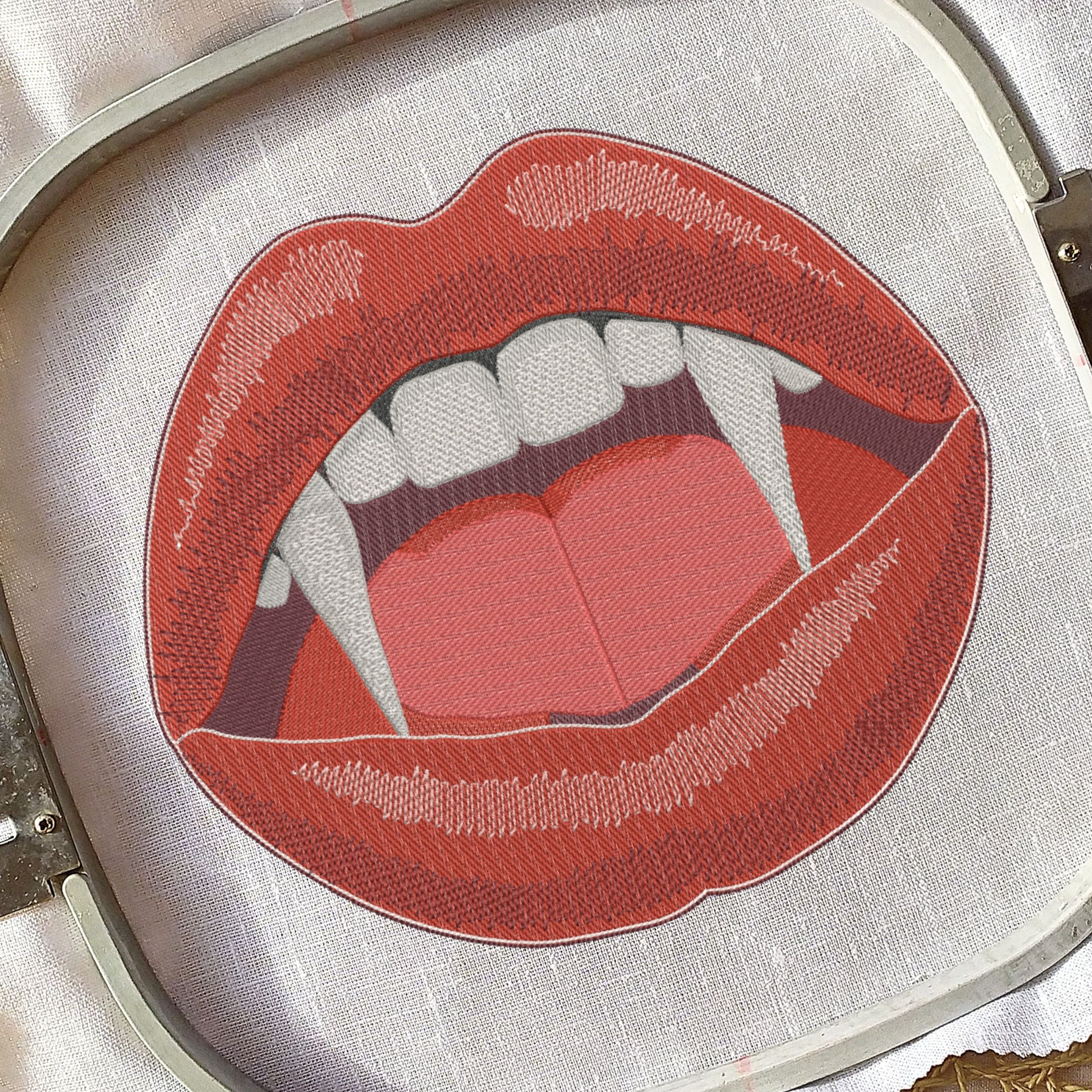 Vampire Lips Gothic Style-7
