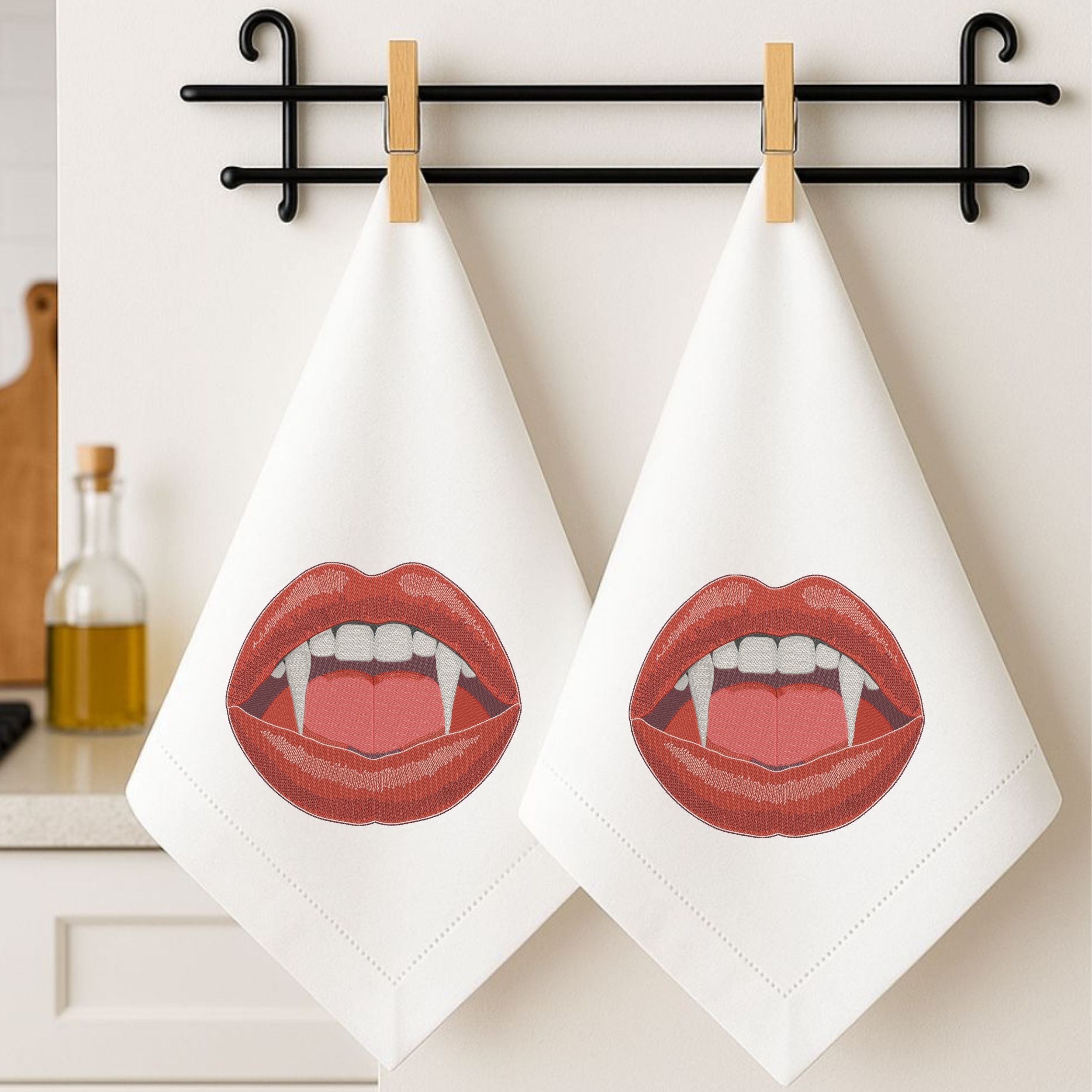 Vampire Lips Gothic Style-8