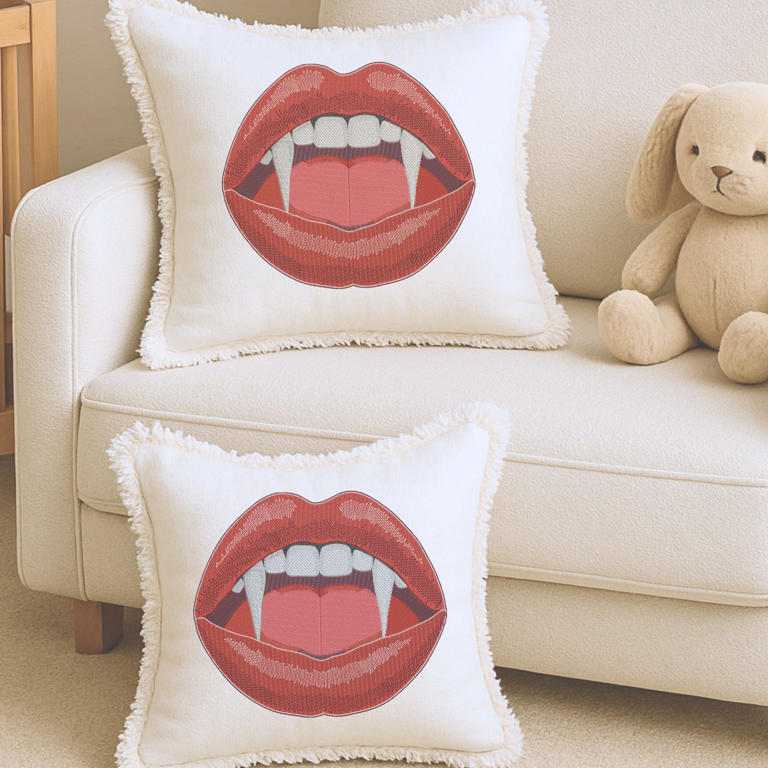 Vampire Lips Gothic Style-9