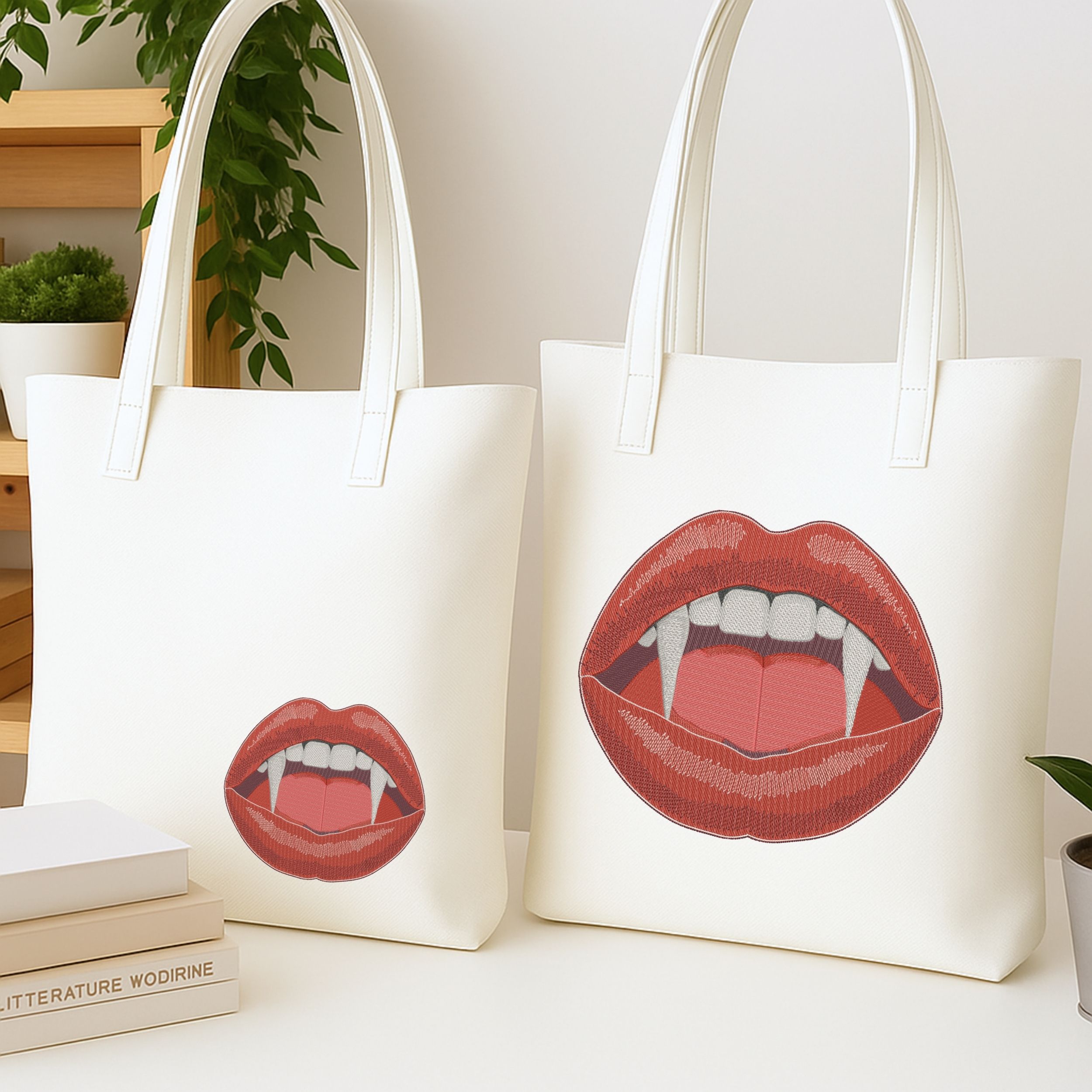 Vampire Lips Gothic Style-11