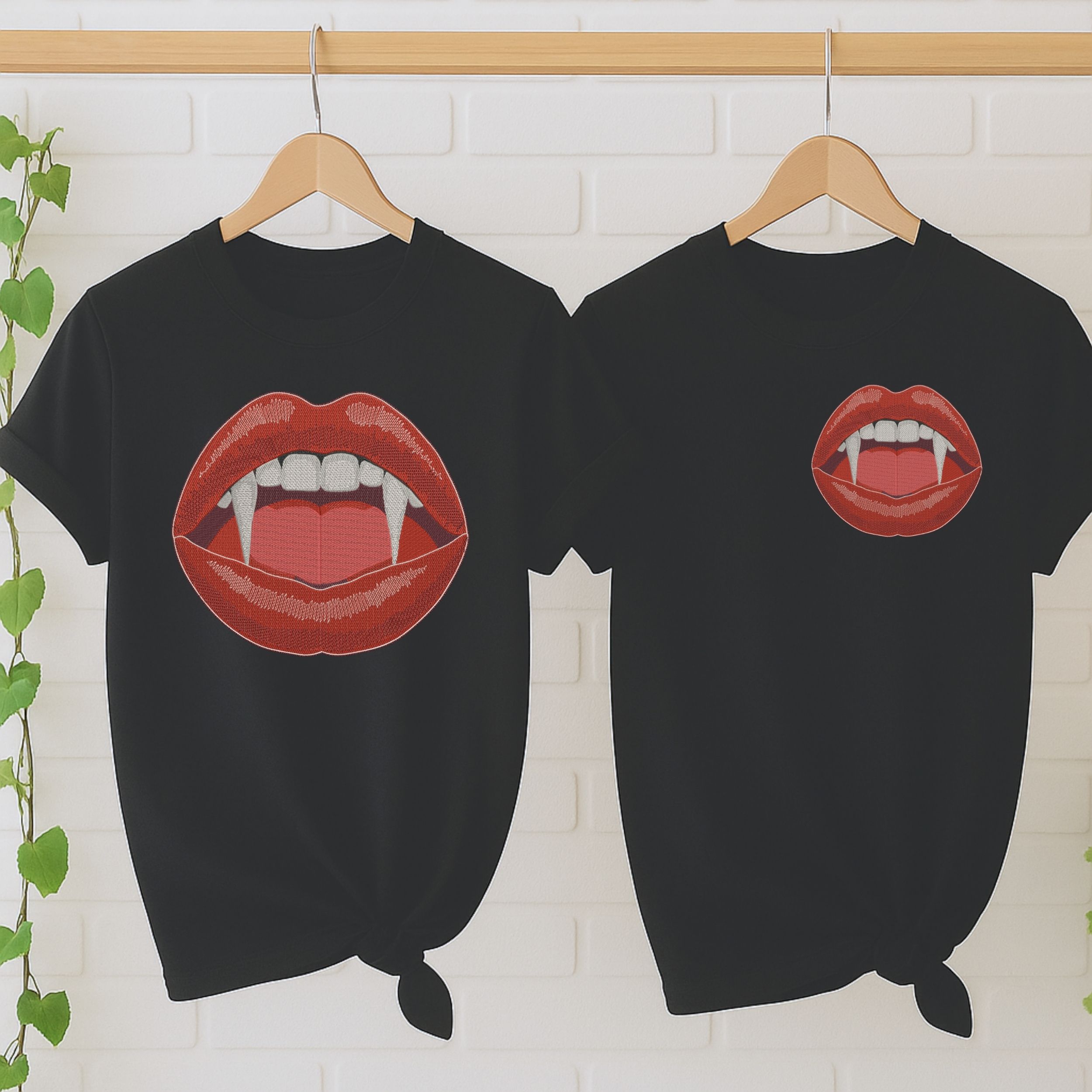 Vampire Lips Gothic Style-12