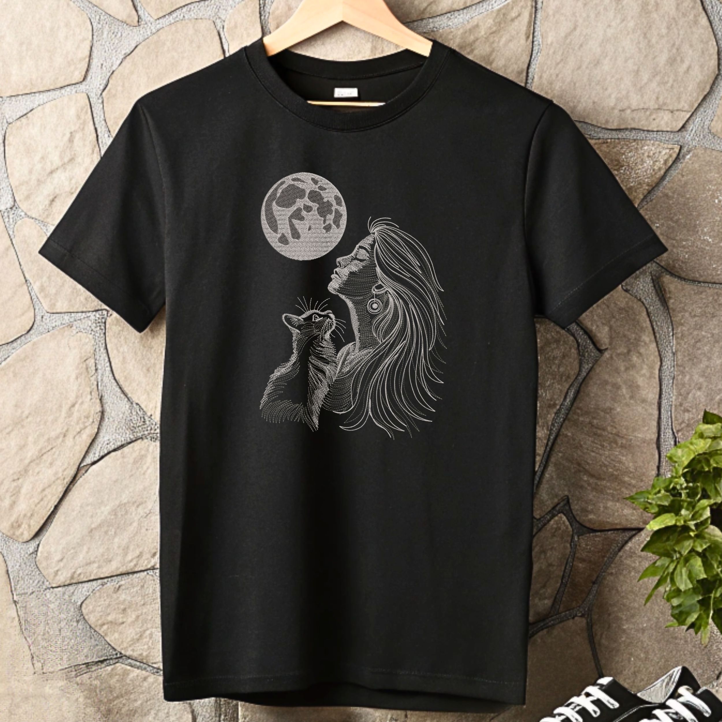 Mystical Moon Witch and Black Cat-6
