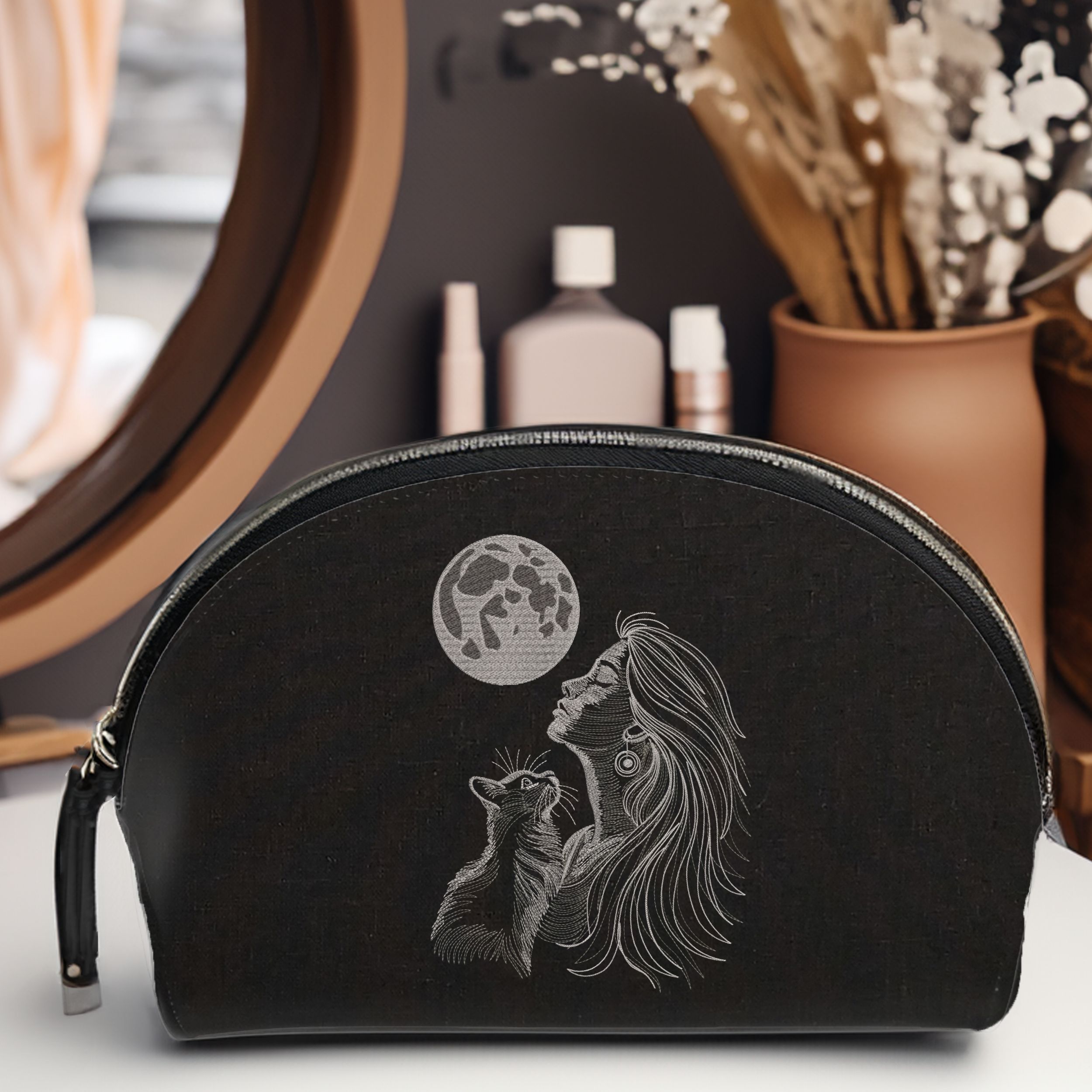 Mystical Moon Witch and Black Cat-8