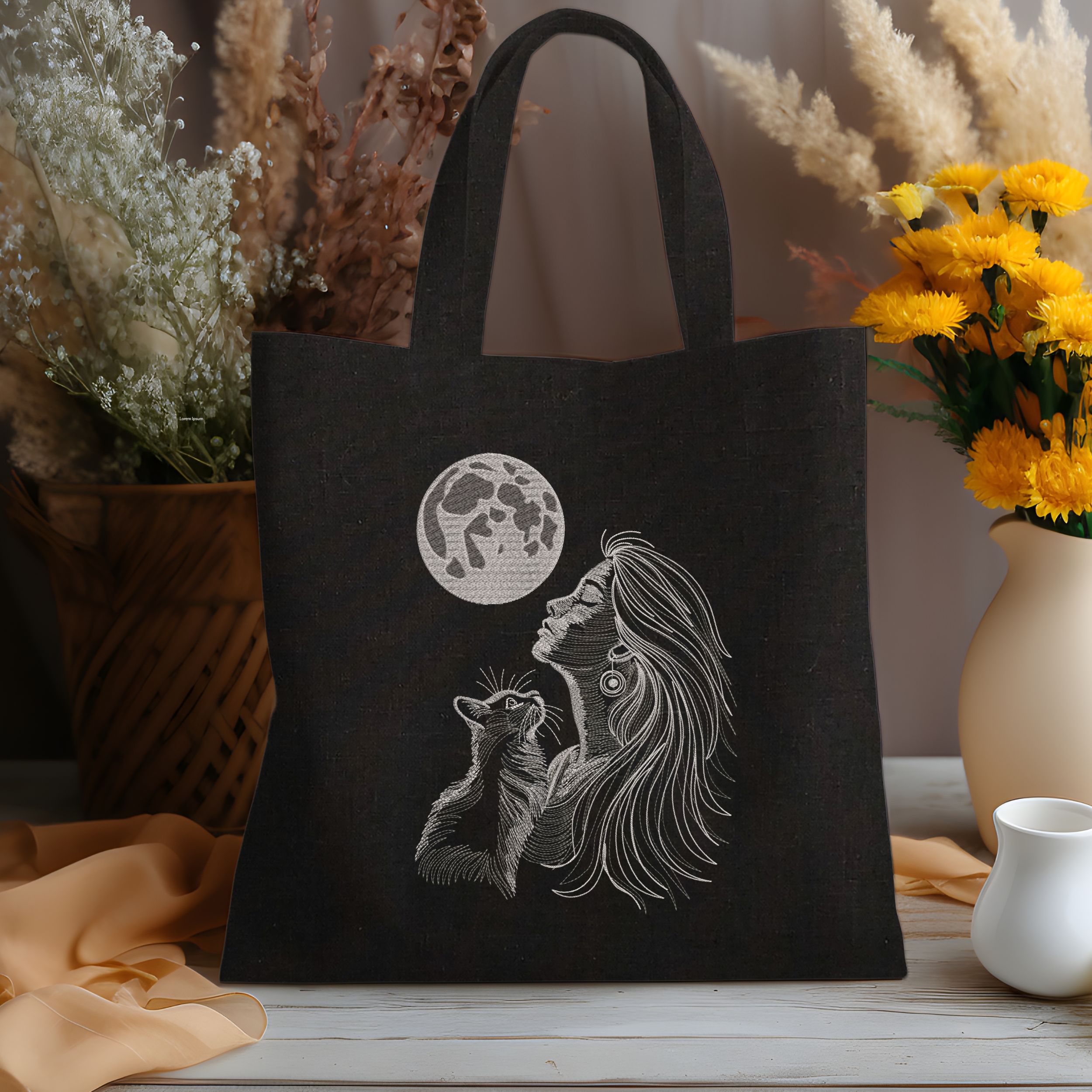 Mystical Moon Witch and Black Cat-9