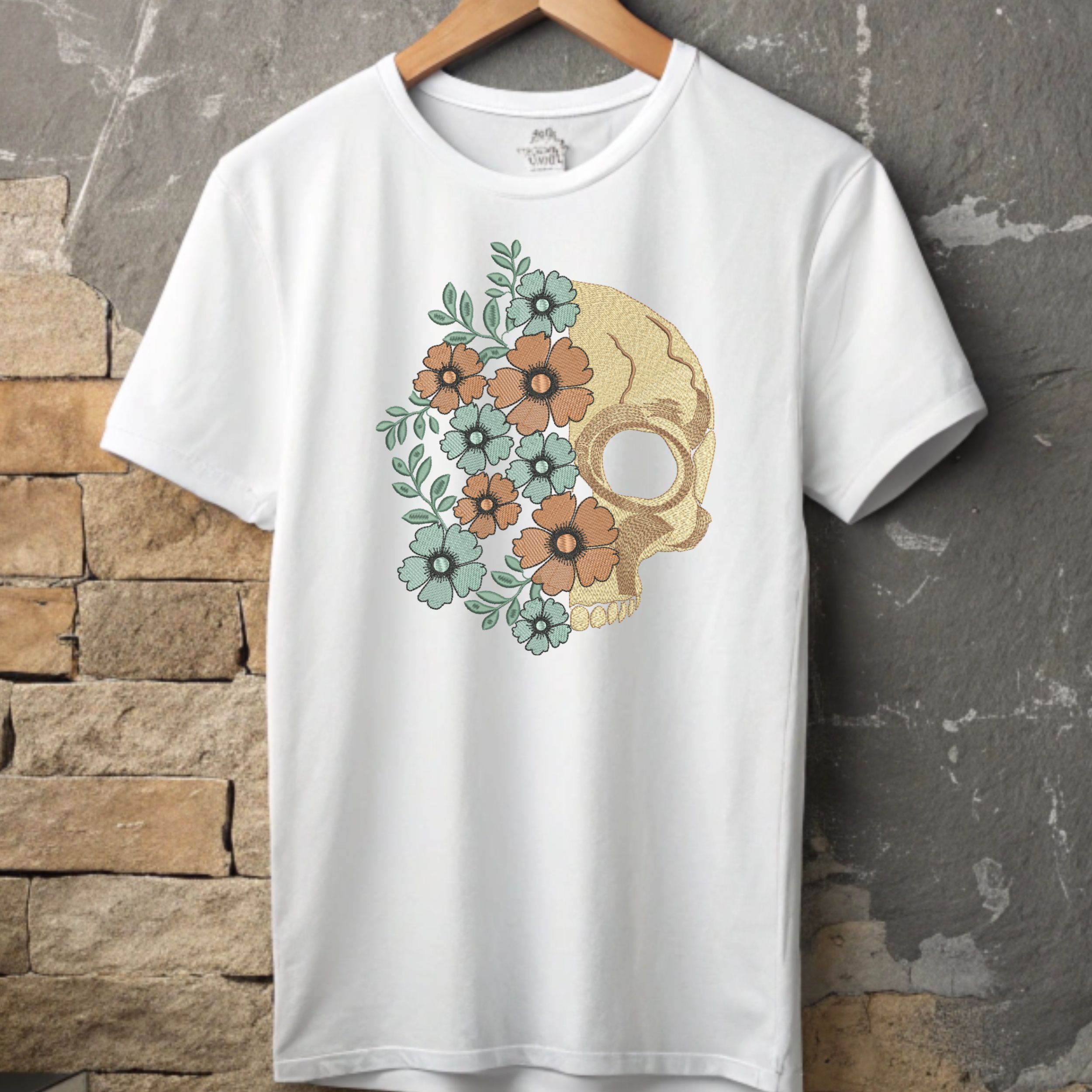 Floral Skull-8