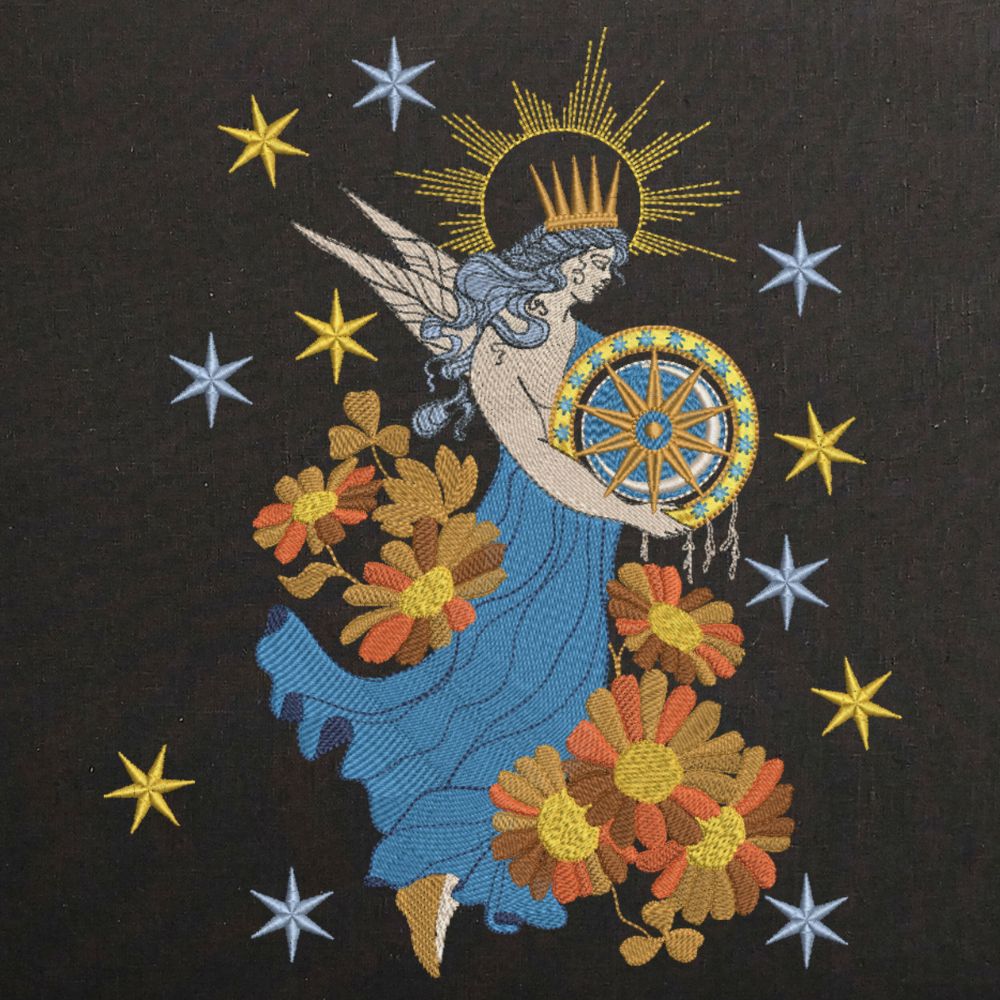 Celestial Crowned Goddess-3